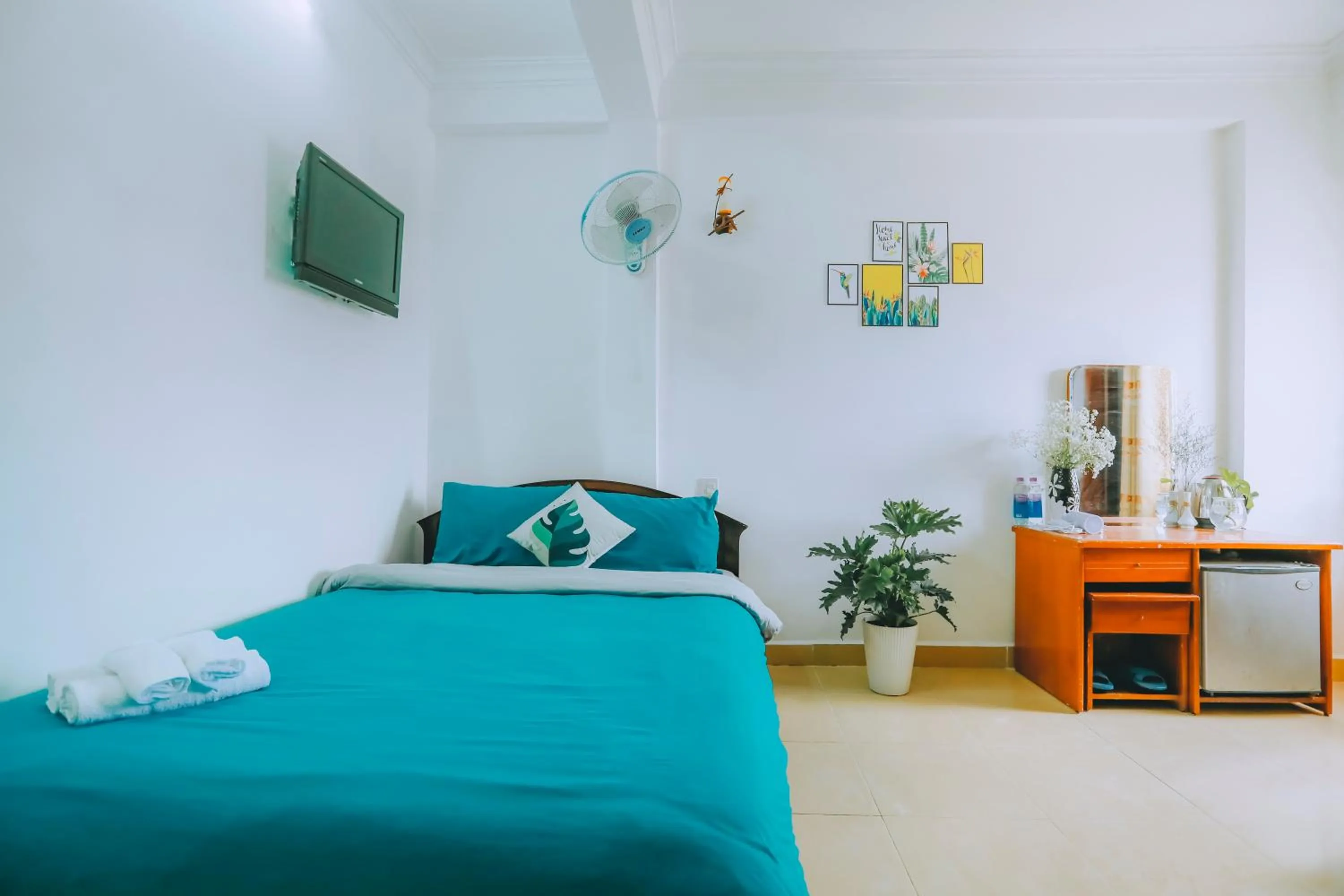 Bedroom, Bed in Pearl Wealth Dalat Hotel