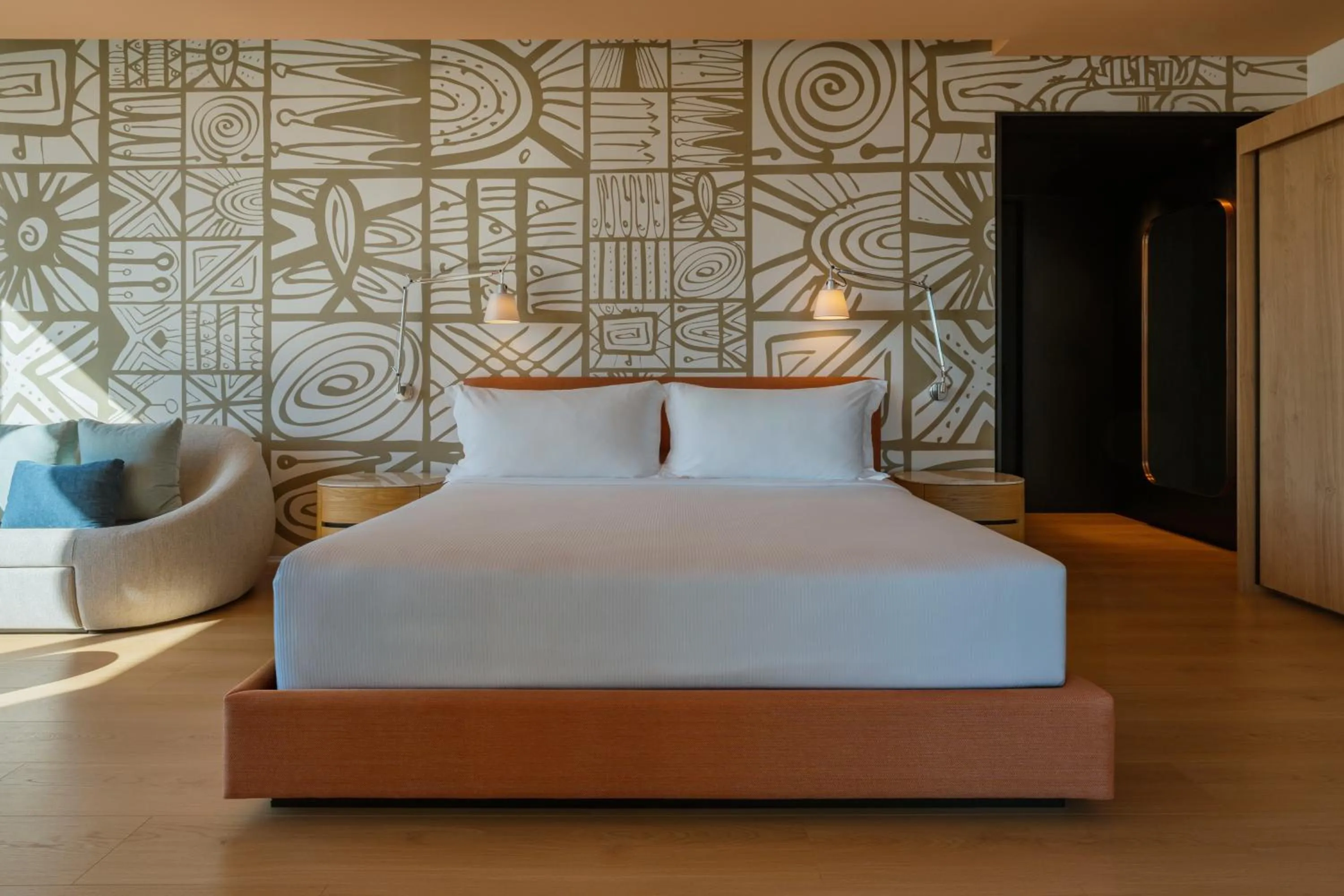 Bed in The Grand Hotel