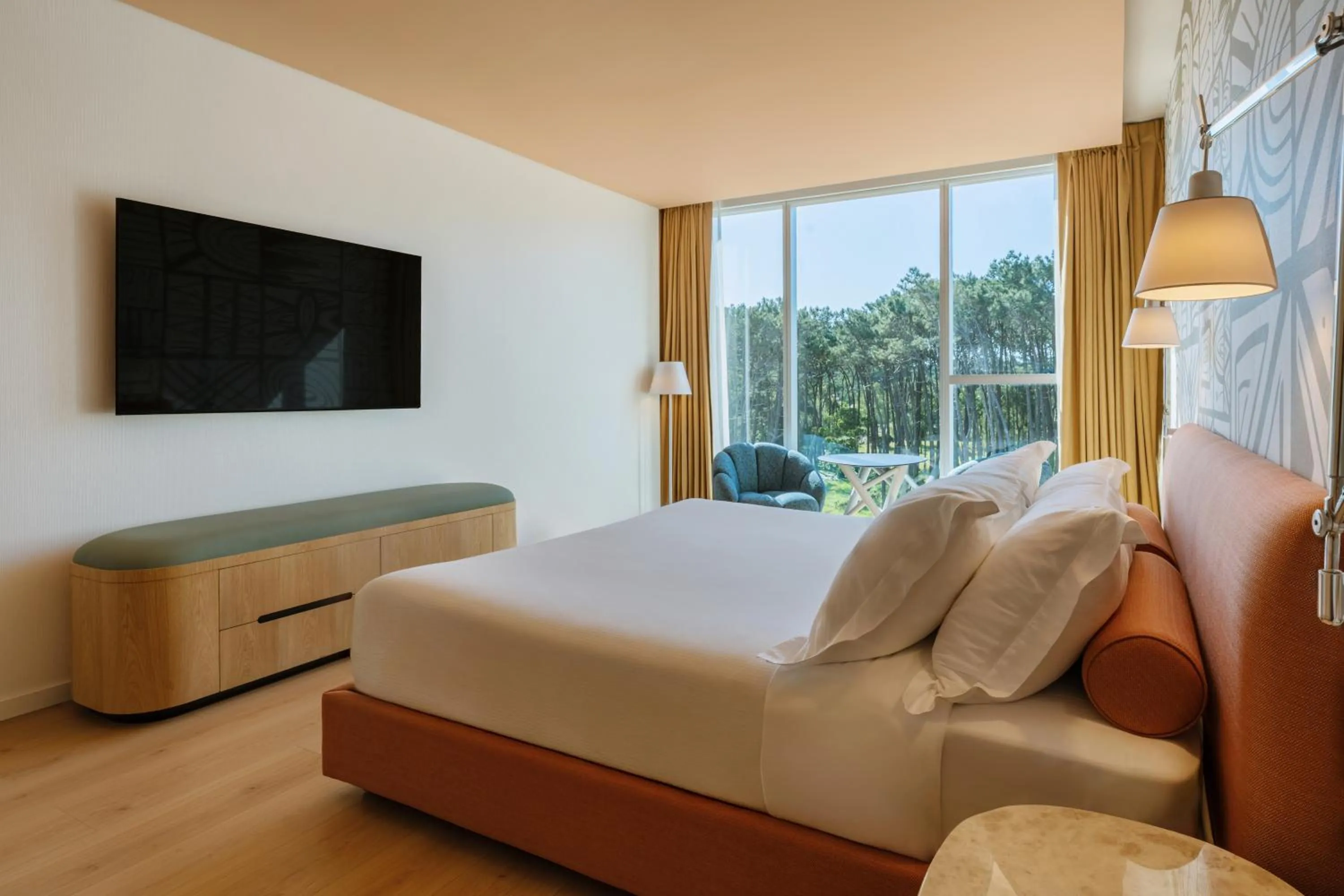 Bed in The Grand Hotel