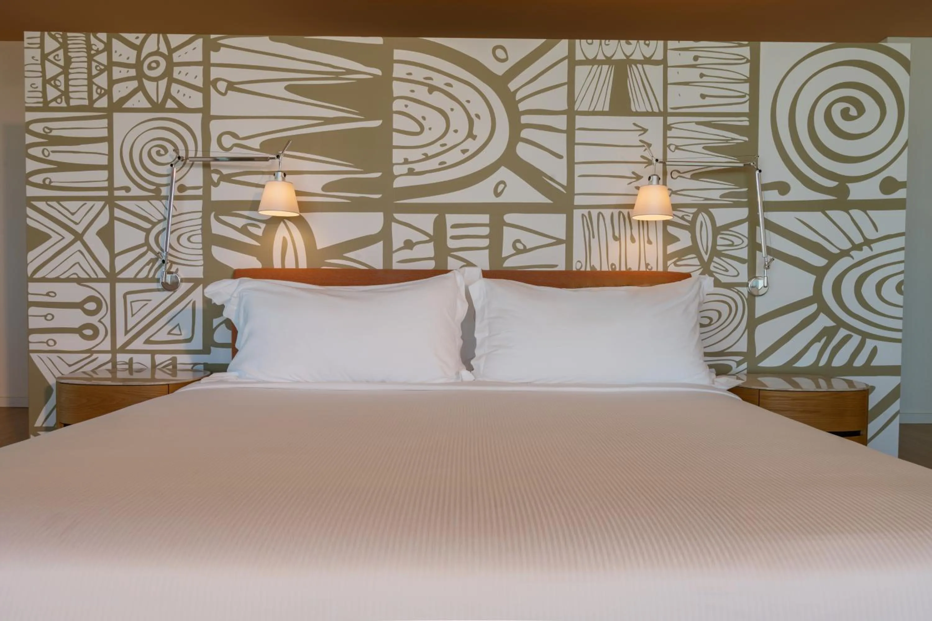 Bed in The Grand Hotel