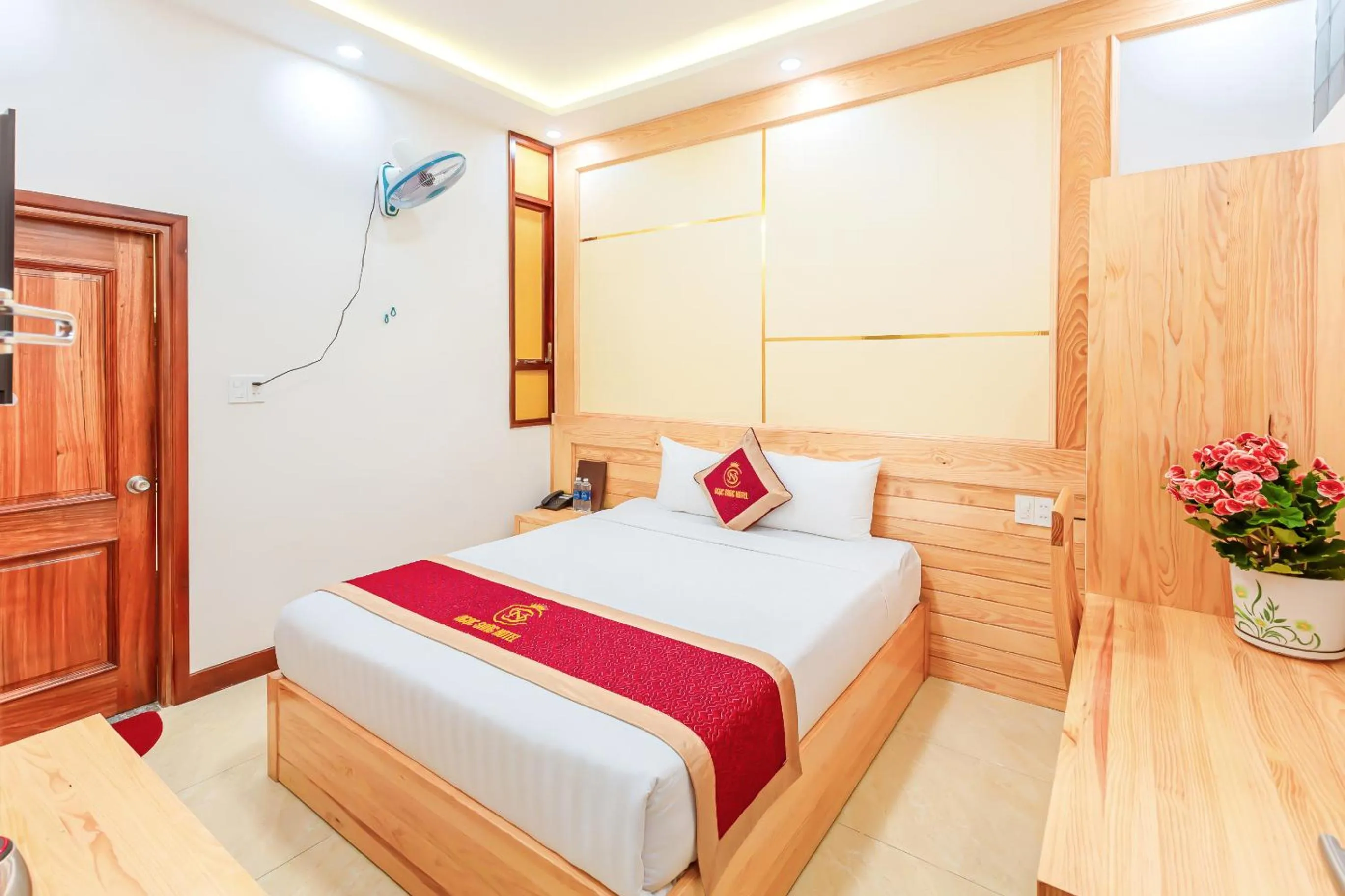 Bed in Ngọc Sang 1 Hotel