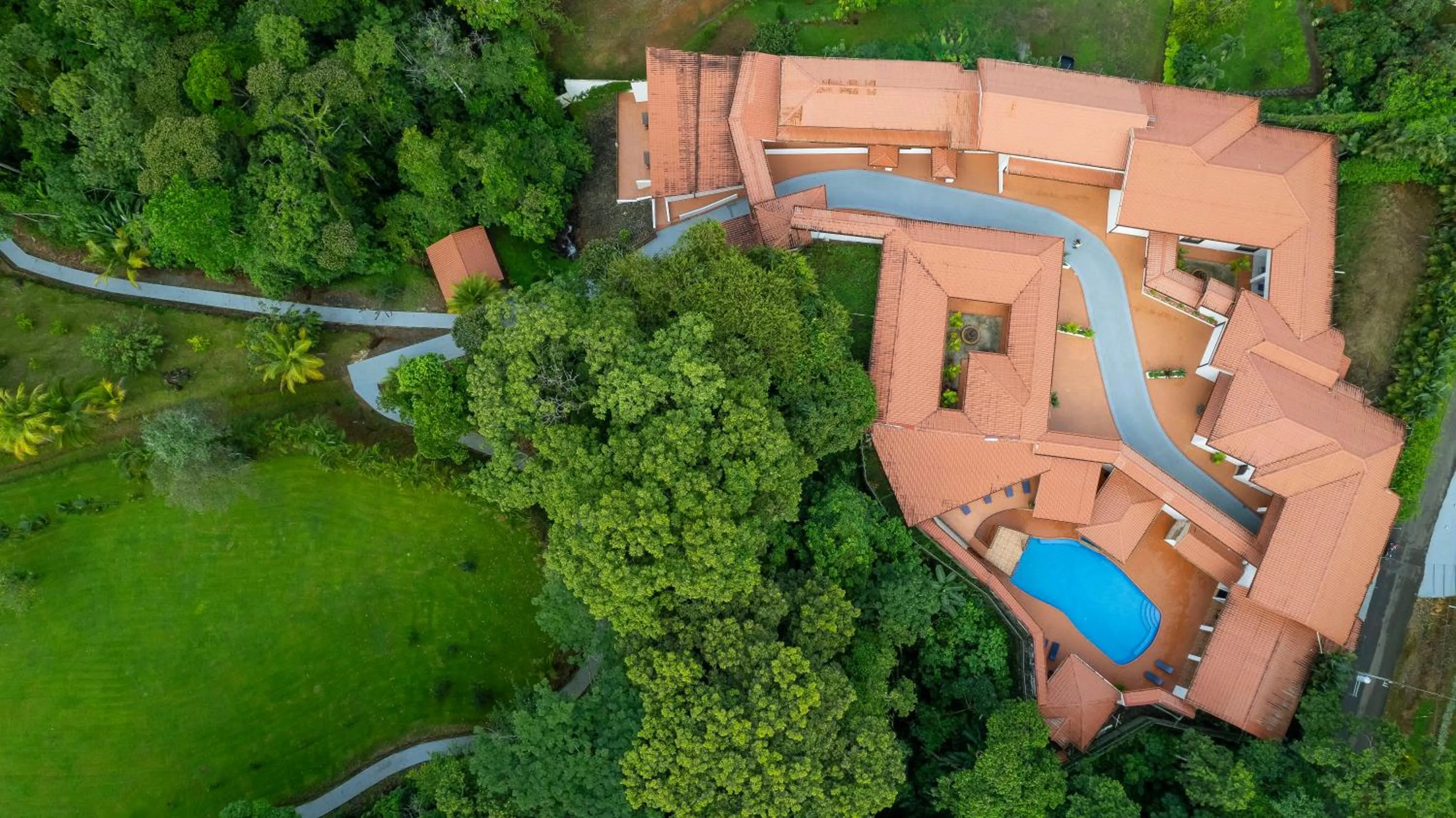 Bird's eye view in Serenity Hotel & Villas