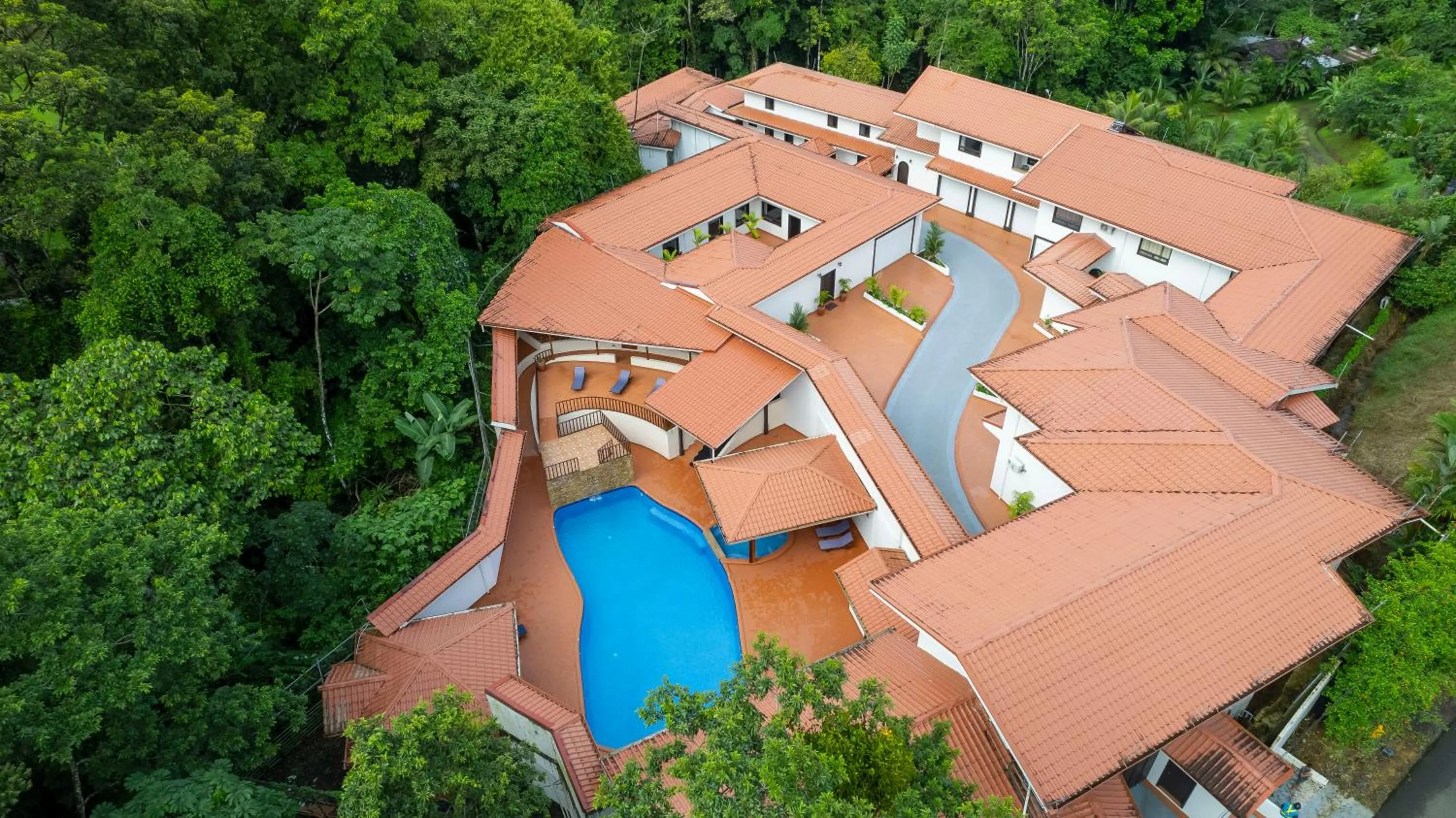 Property building in Serenity Hotel & Villas