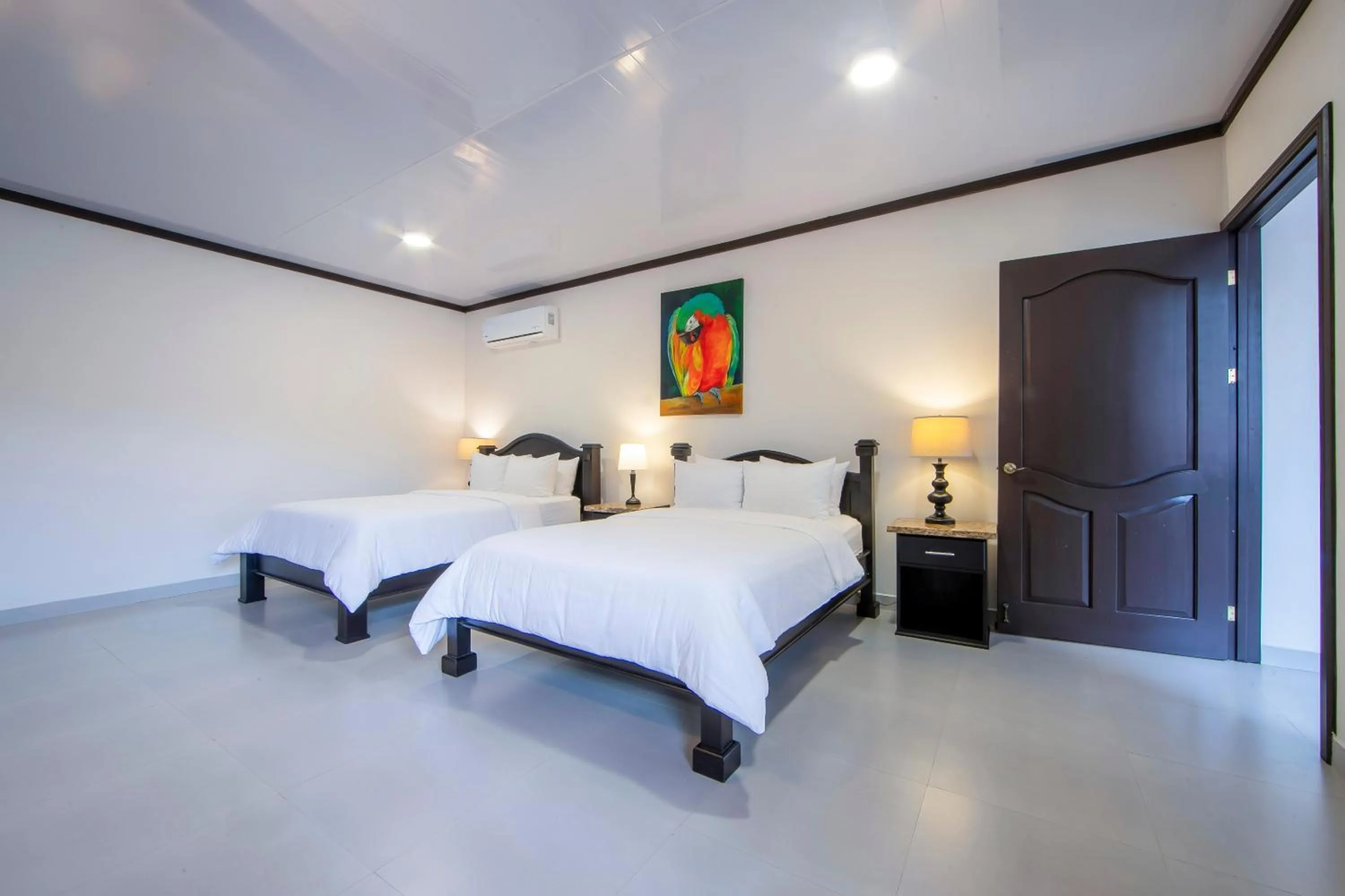 Bed in Serenity Hotel & Villas