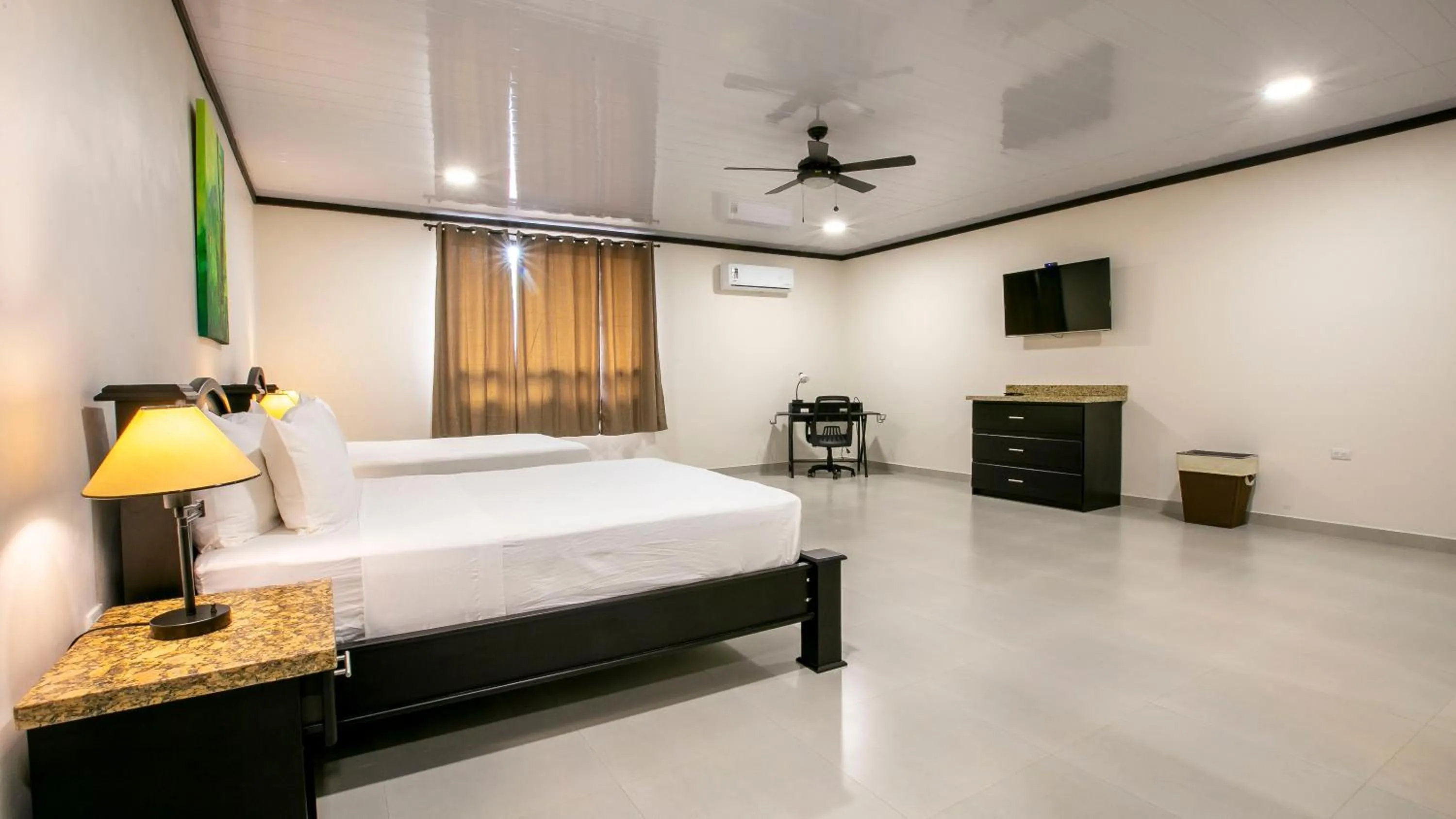 Bed in Serenity Hotel & Villas