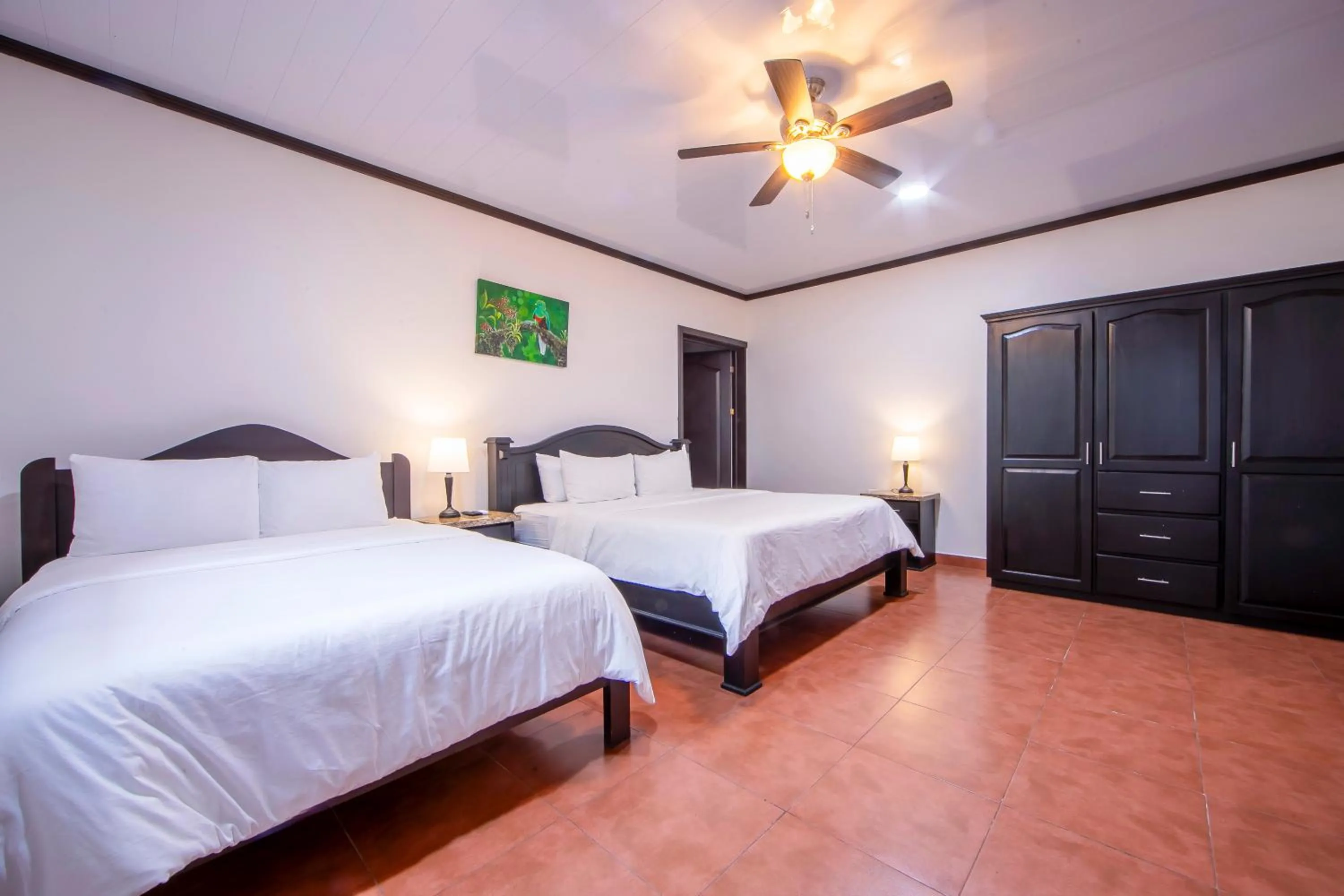 Bed in Serenity Hotel & Villas