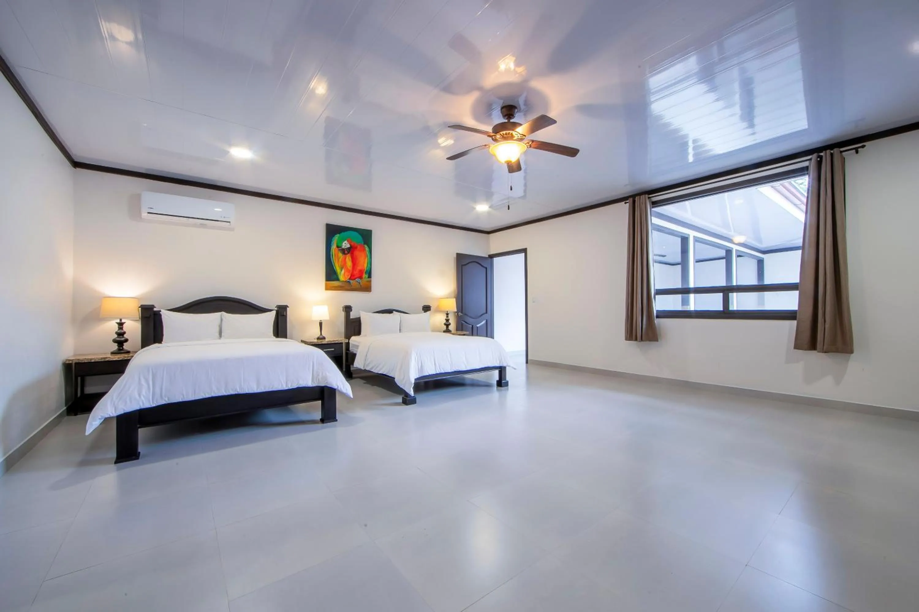 Bed in Serenity Hotel & Villas