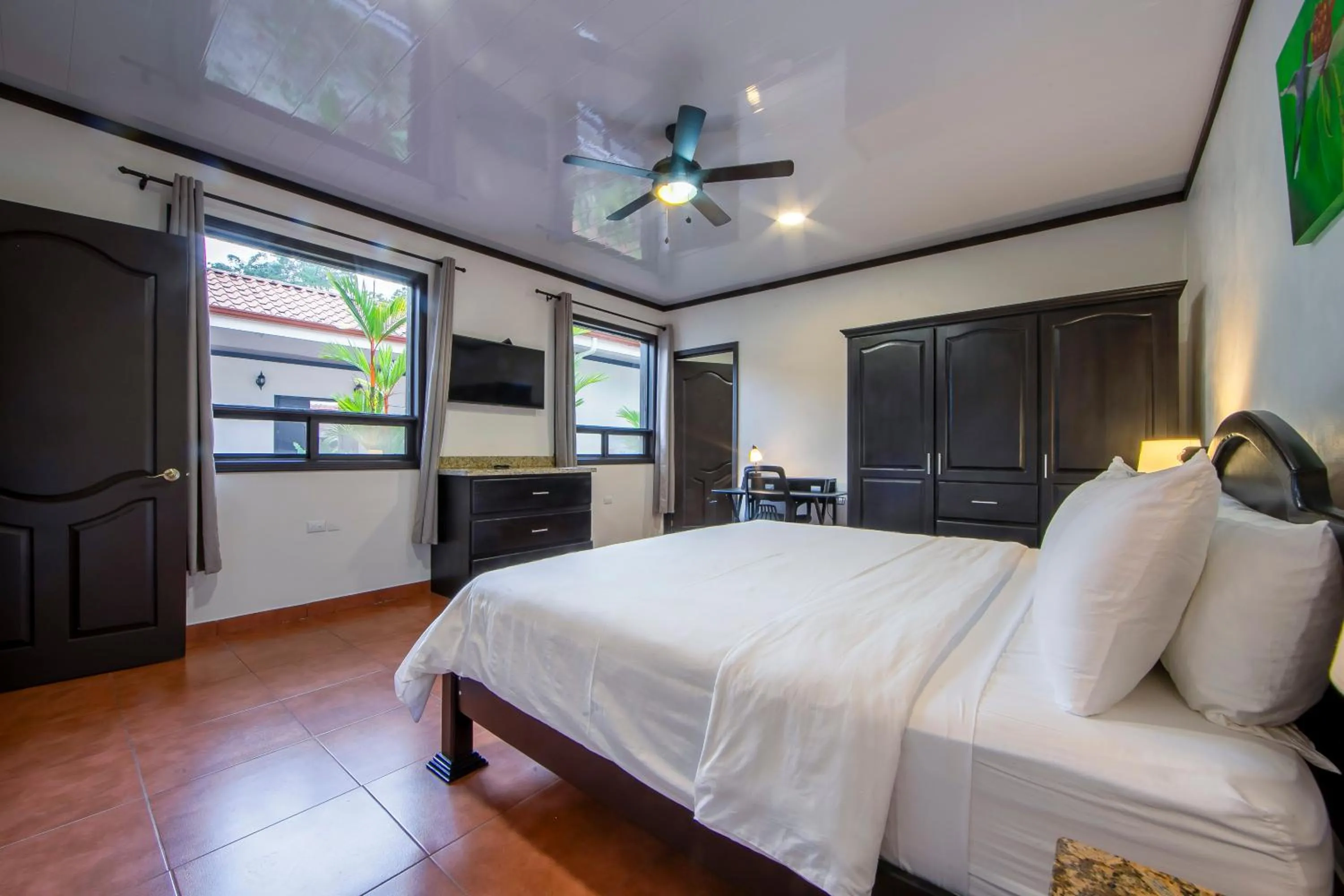 Bed in Serenity Hotel & Villas