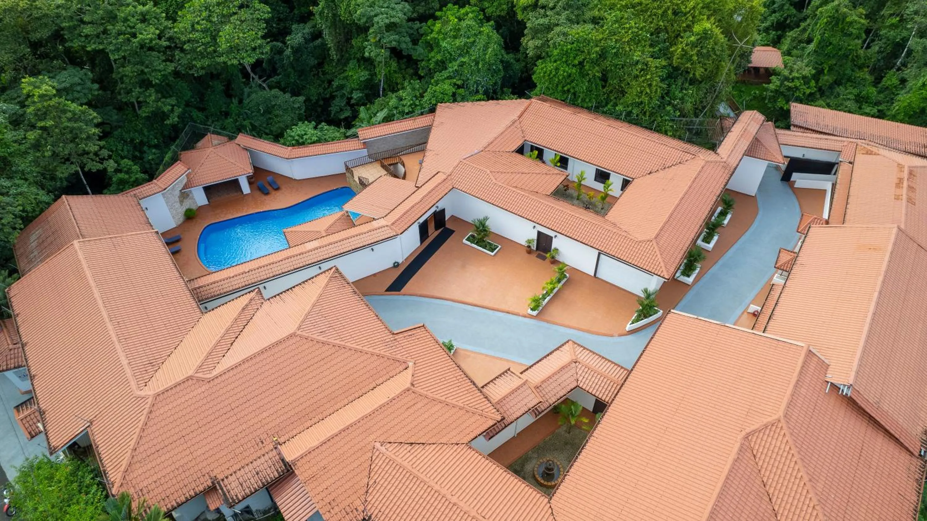 Property building in Serenity Hotel & Villas