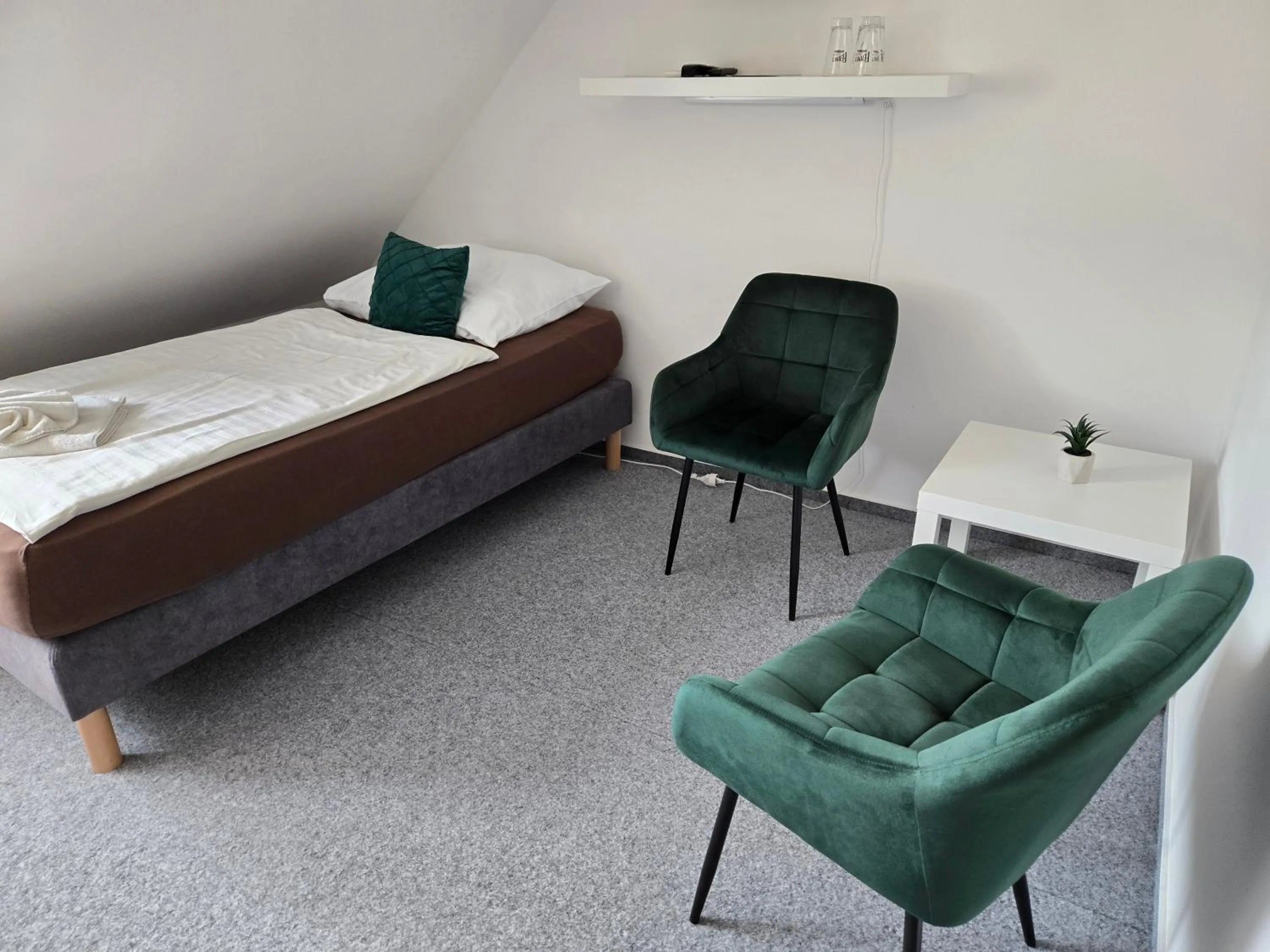 Bed in Hotel Restaurant Na Statku