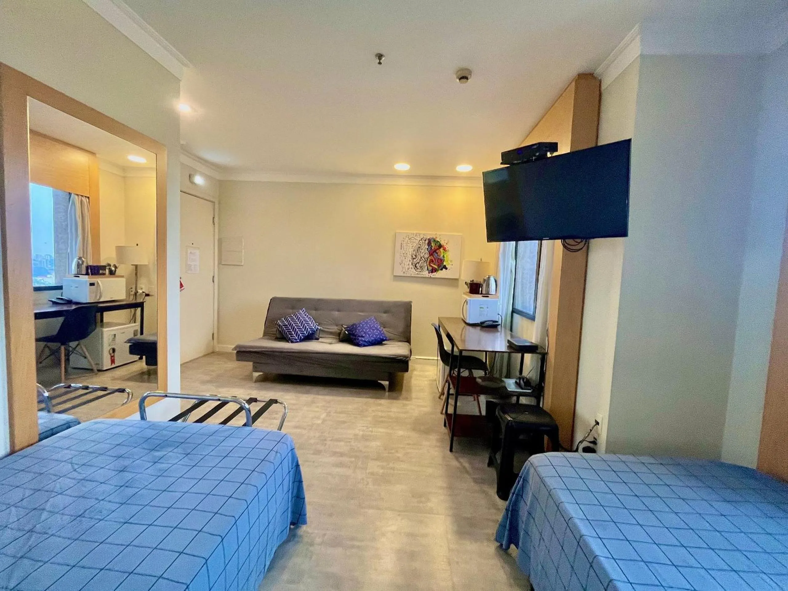 Bed in LFlats no Hotel Aeroporto Congonhas