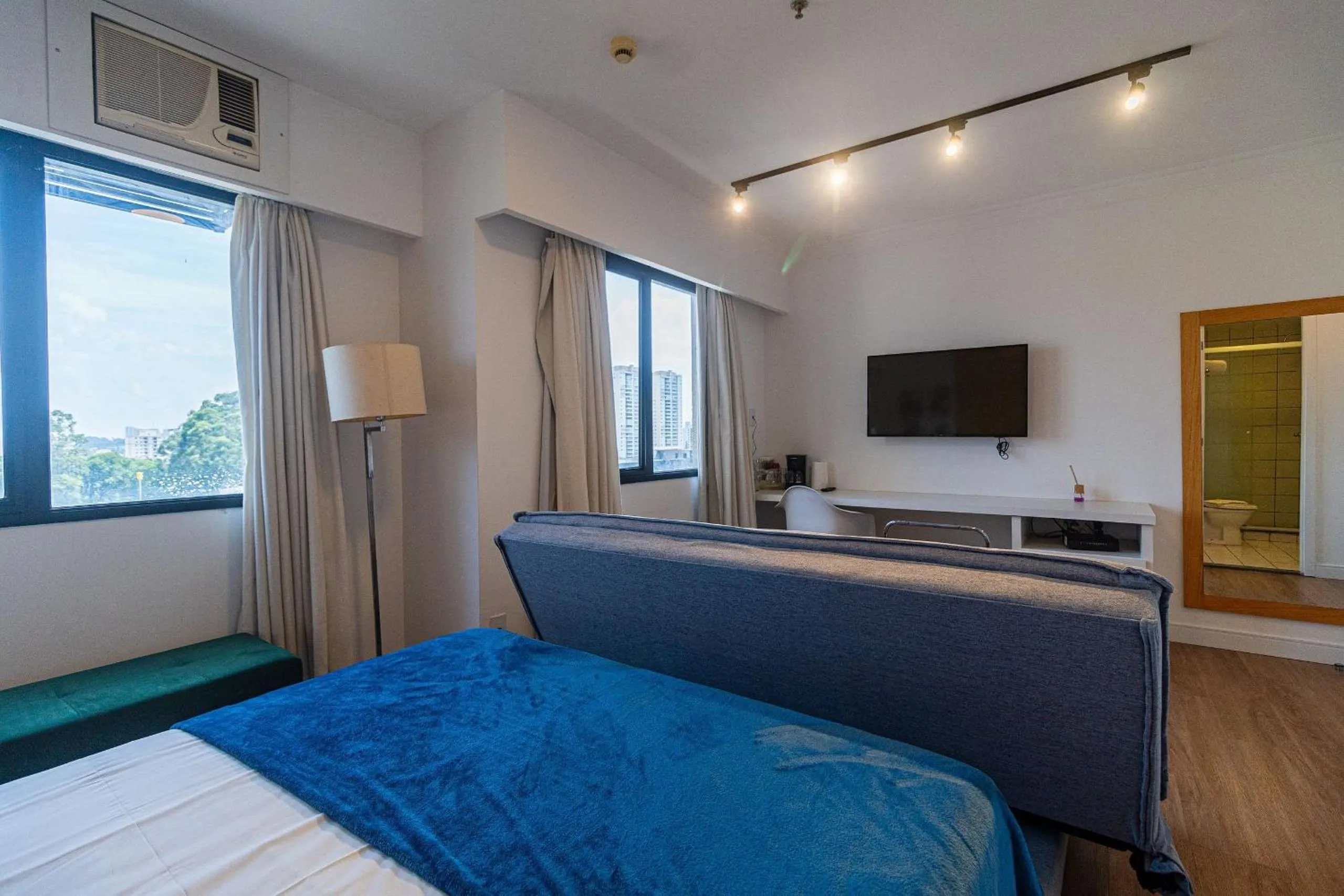 Bed in LFlats no Hotel Aeroporto Congonhas