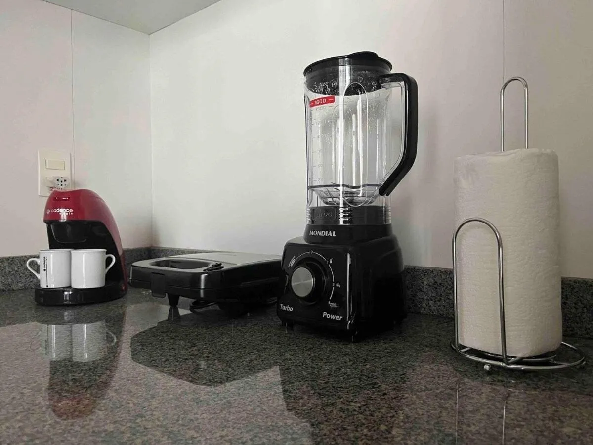 Kitchen or kitchenette in LFlats no Hotel Aeroporto Congonhas