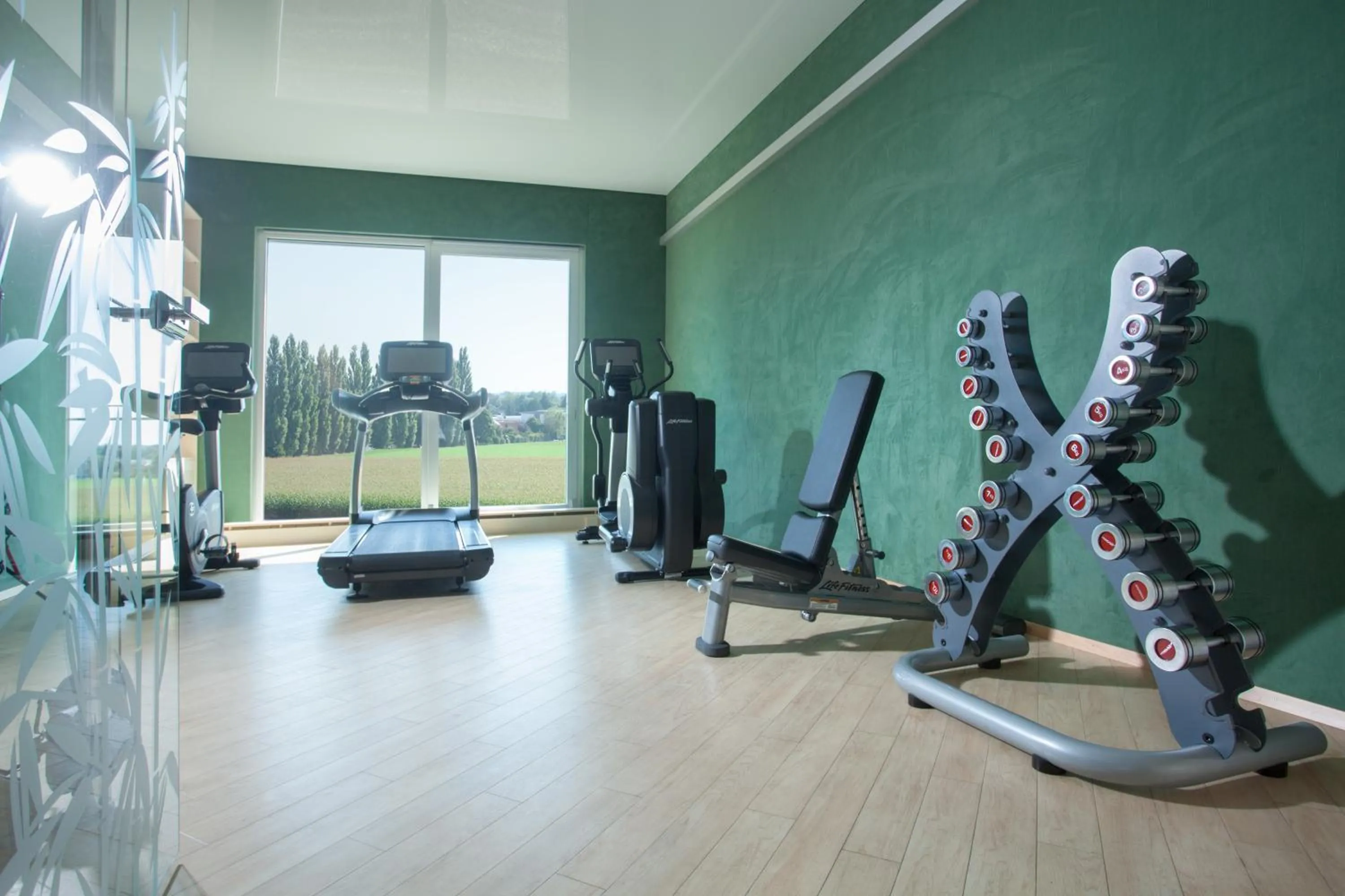 Fitness centre/facilities in Hotel Victory Therme Erding