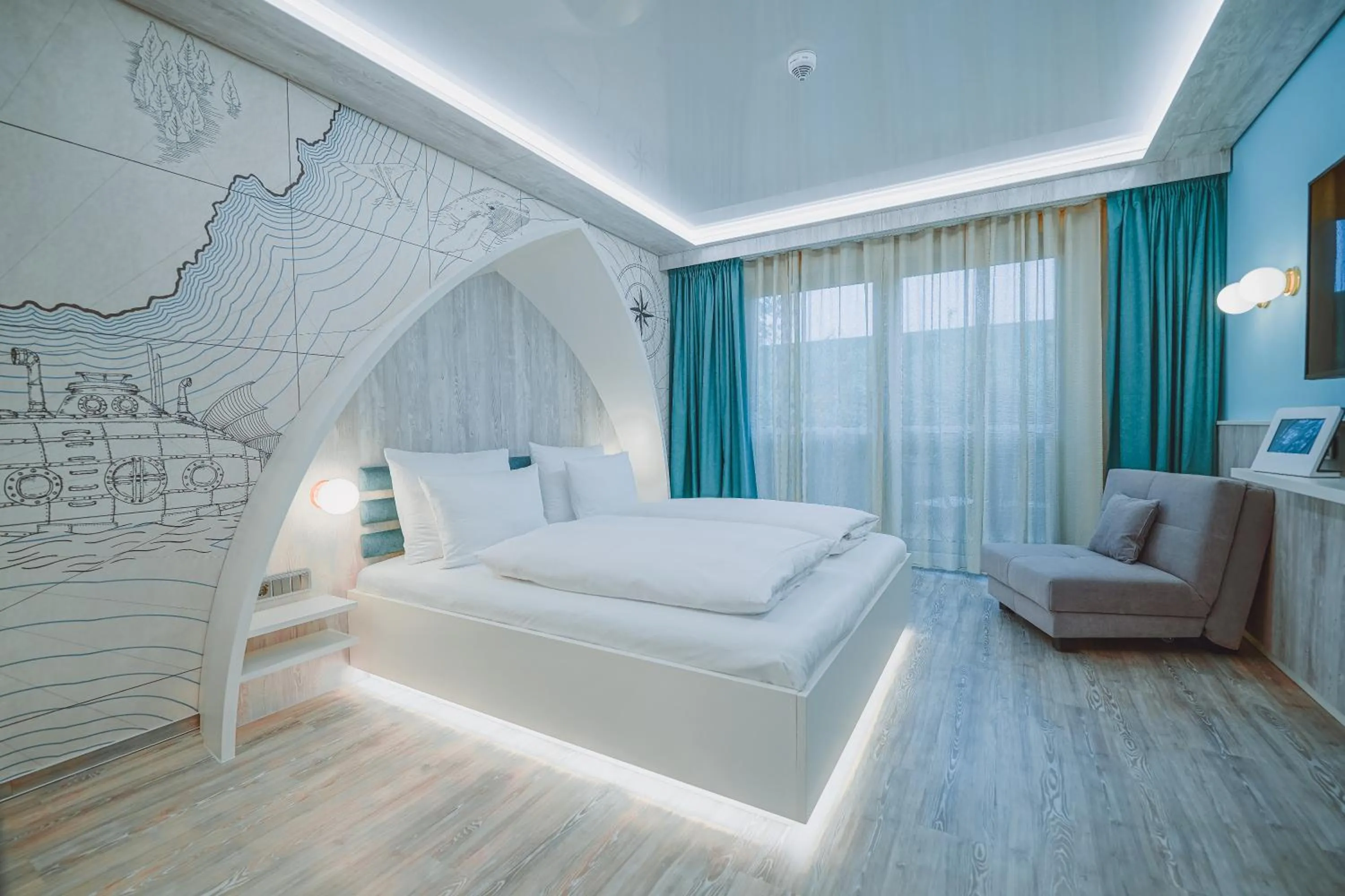 Bed in Hotel Victory Therme Erding