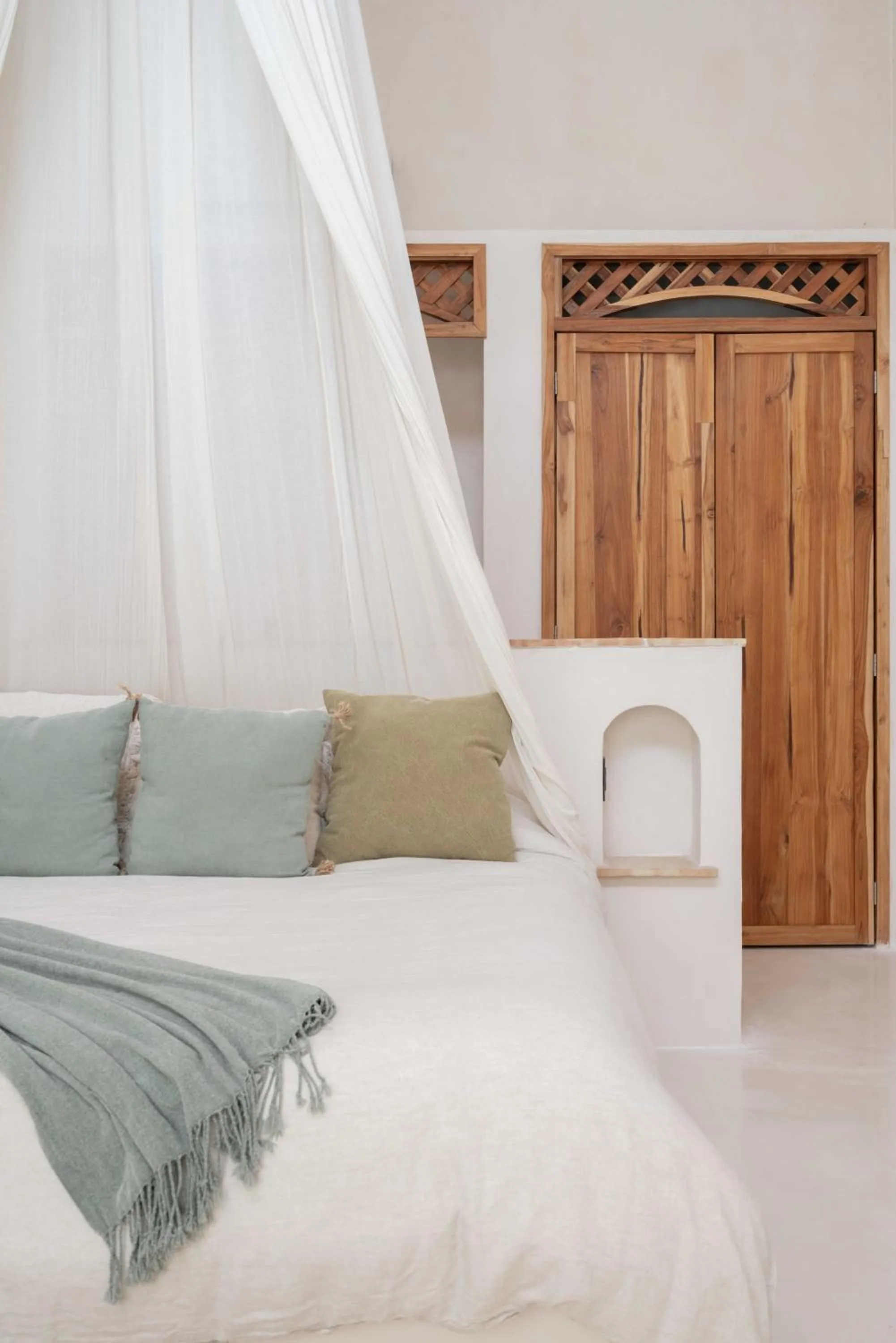 Bed in Anat Tantric Boutique Hotel