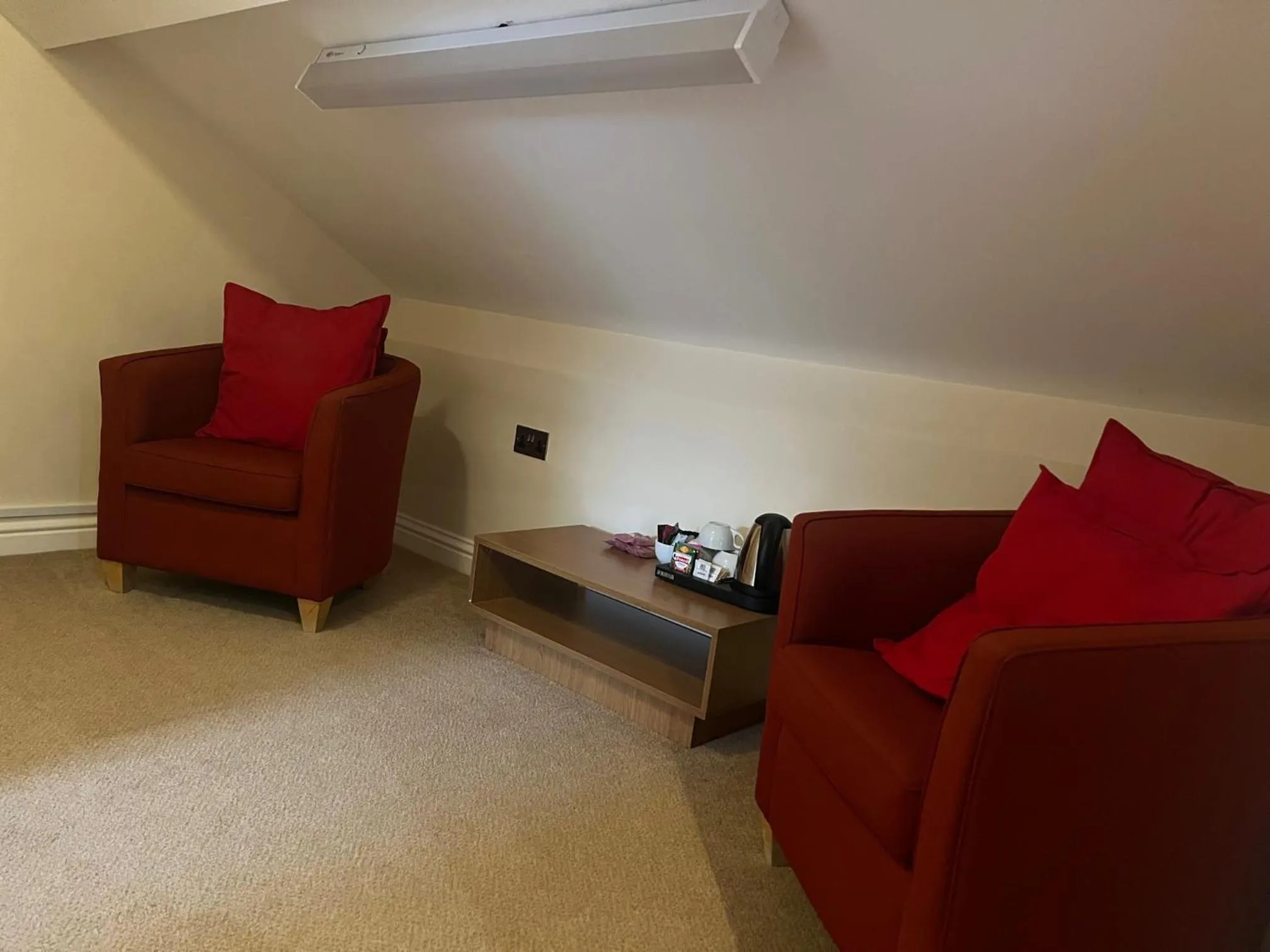 Seating area in The Lion Hotel