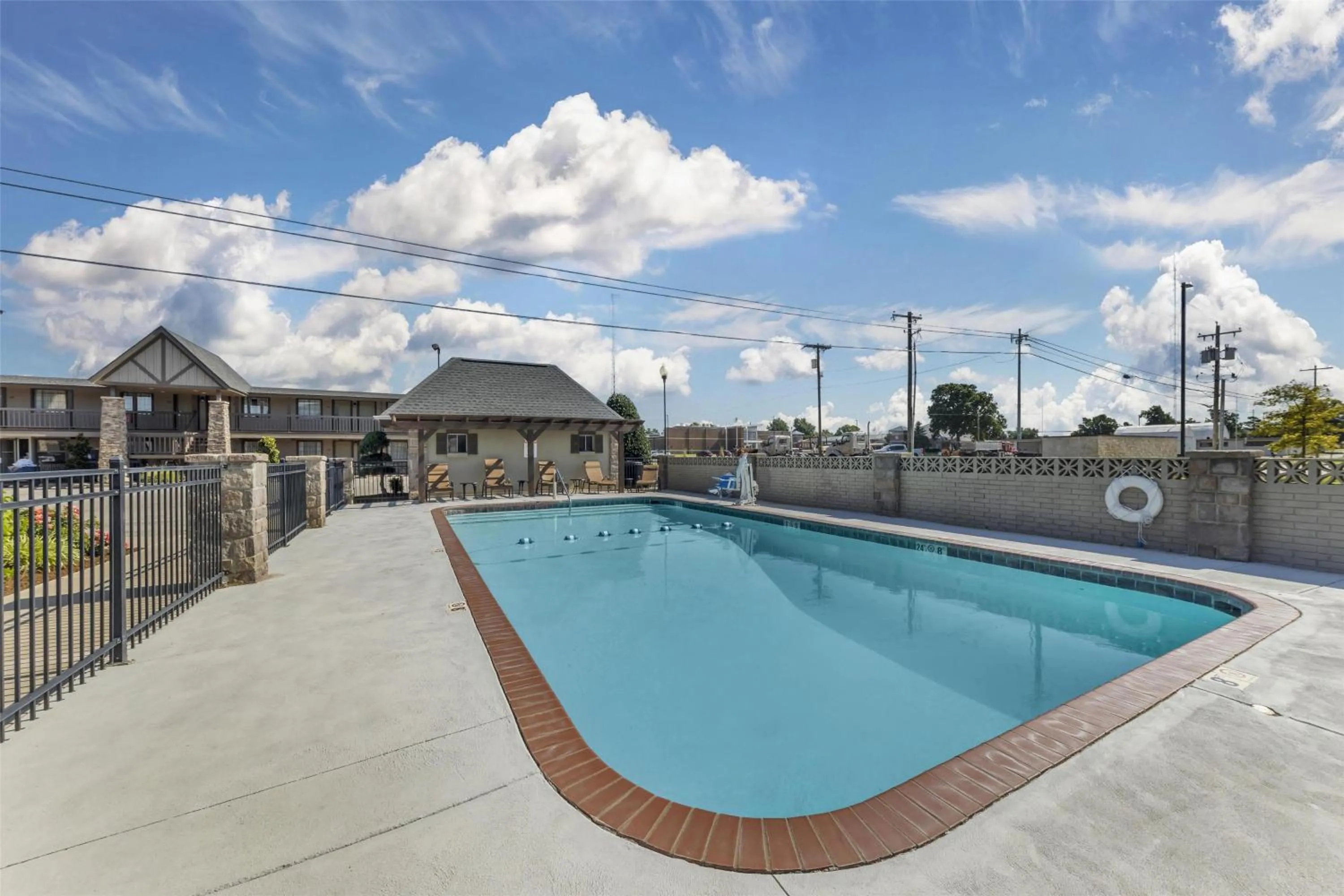 Pool view in Best Western Plus Weatherford