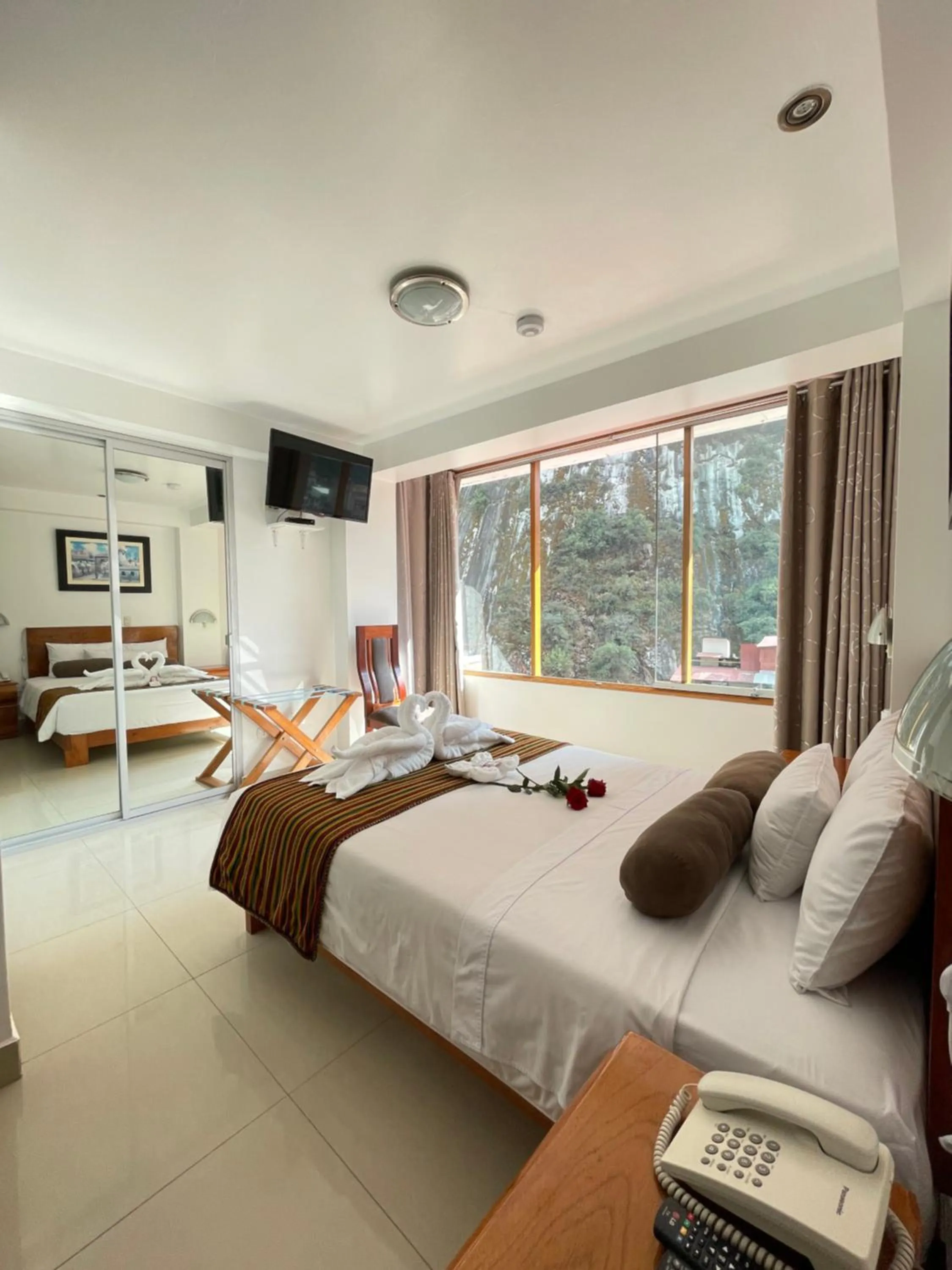 Bed in Flower's House MachuPicchu