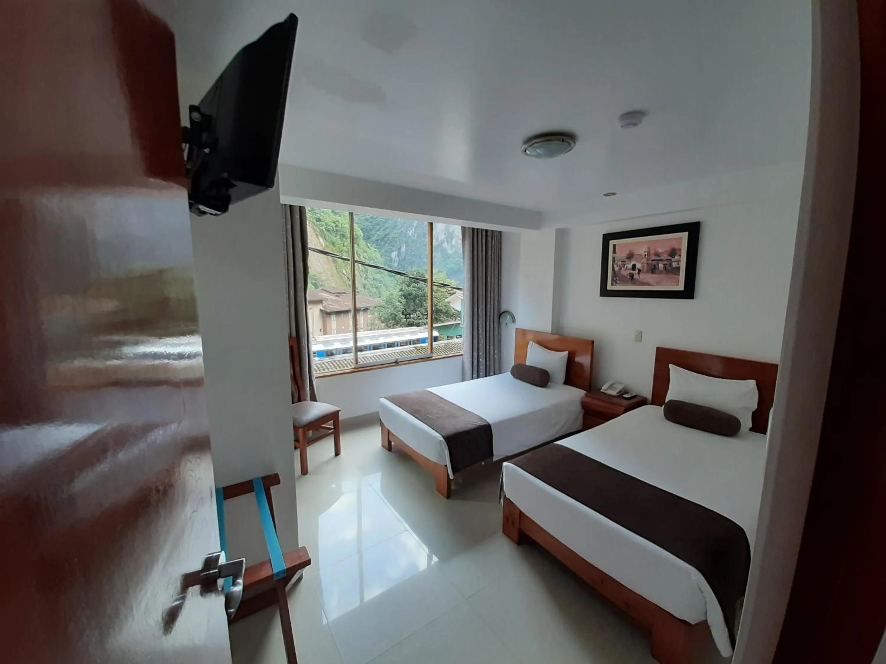 Bed in Flower's House MachuPicchu