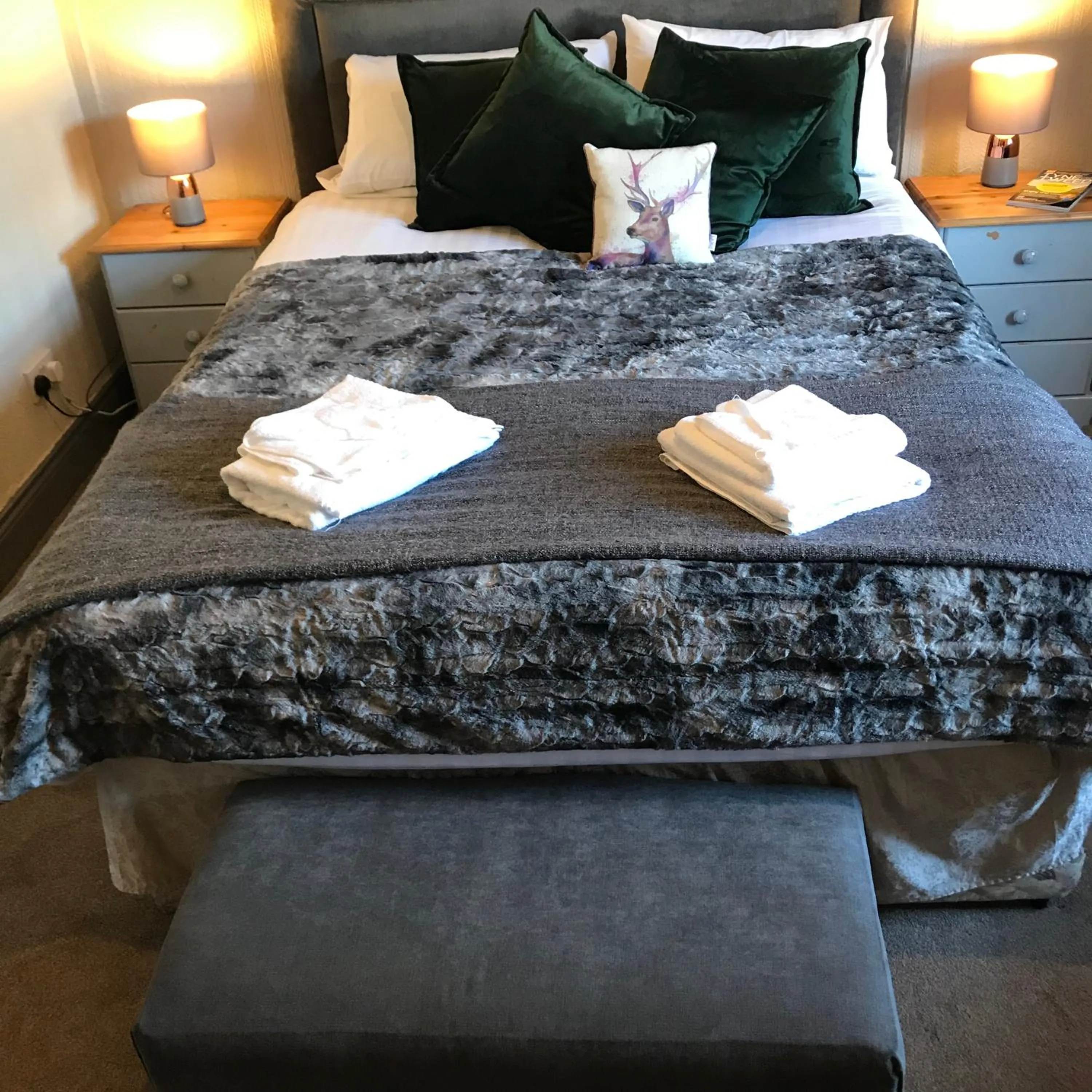 Bed in Newcastle House Rothbury