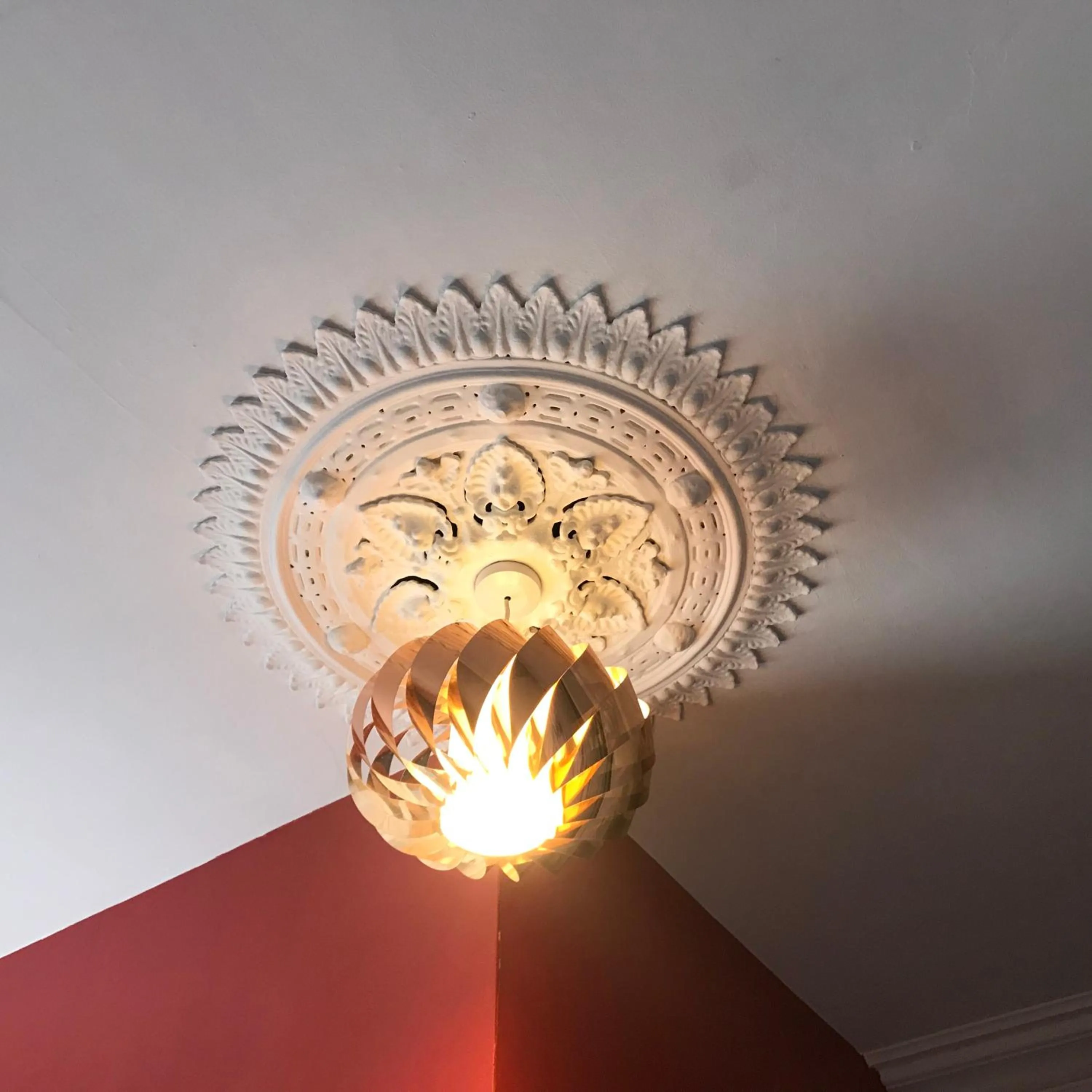 Decorative detail in Newcastle House Rothbury