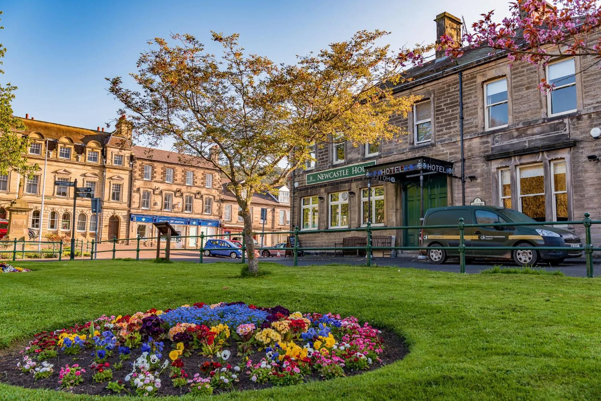 Facade/entrance in Newcastle House Rothbury