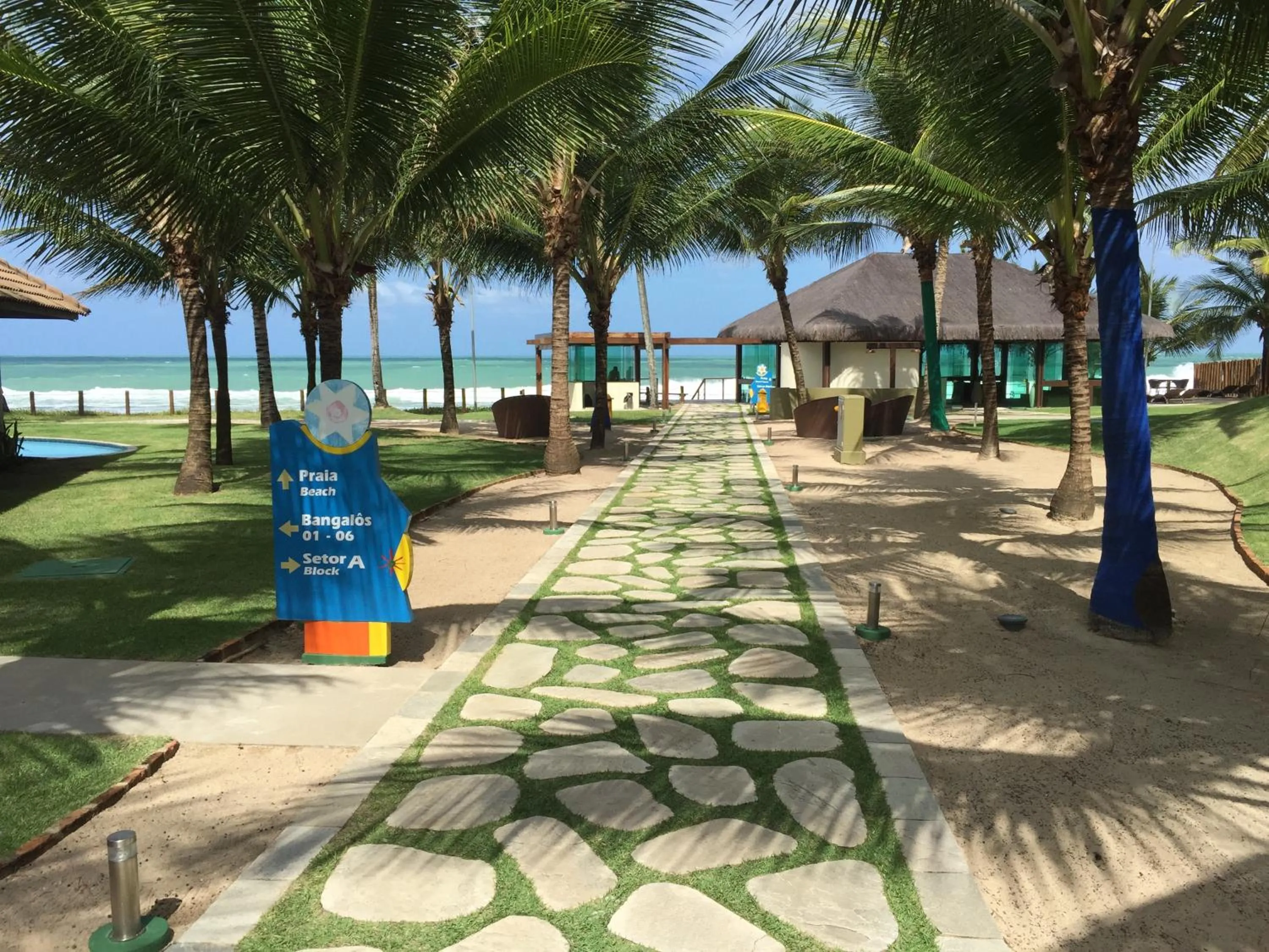 Natural landscape in Porto Beach Resort - Marulhos