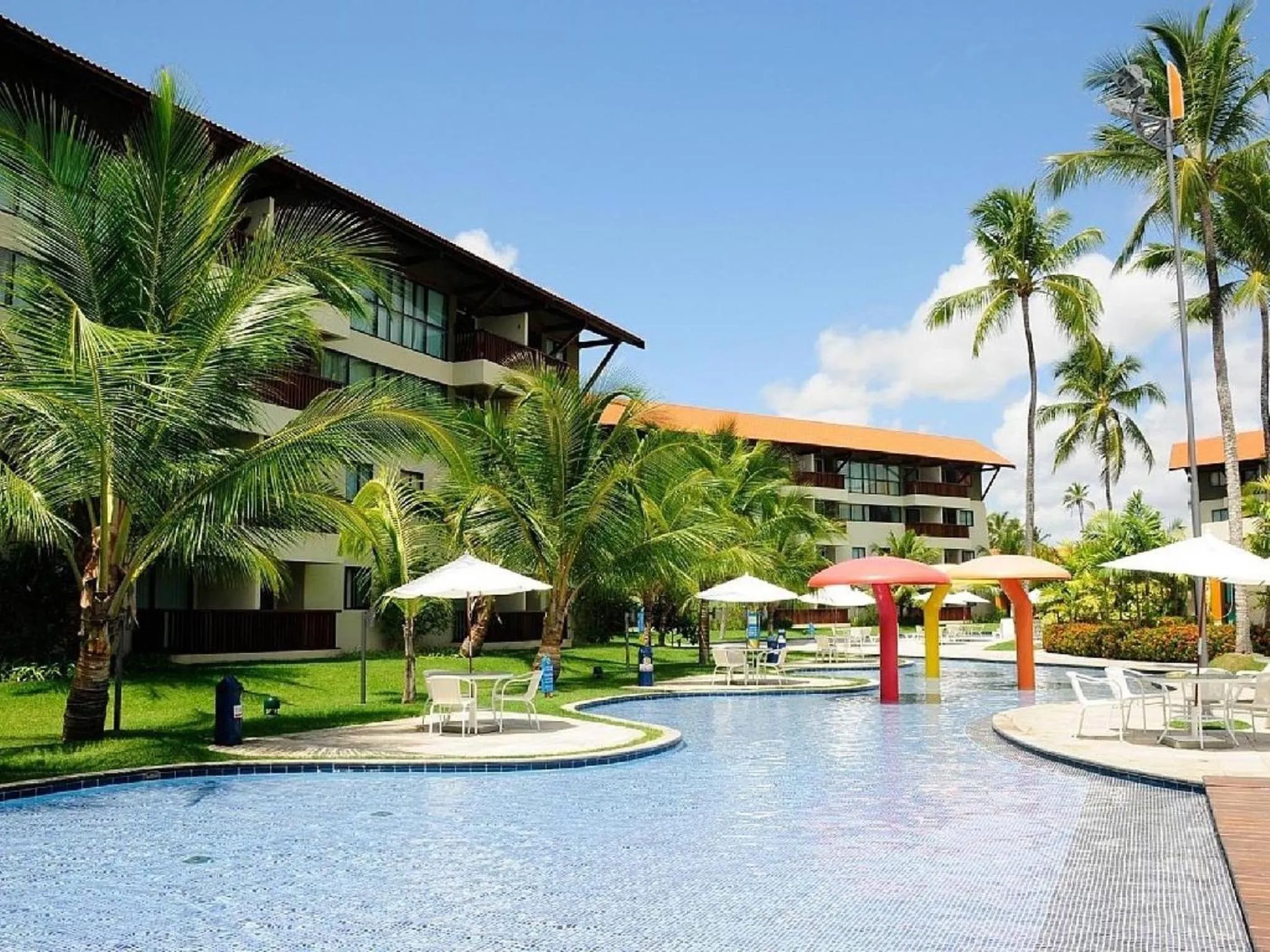 Aqua park in Porto Beach Resort - Marulhos