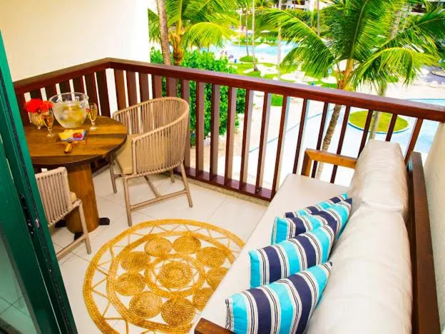 Balcony/Terrace in Porto Beach Resort - Marulhos