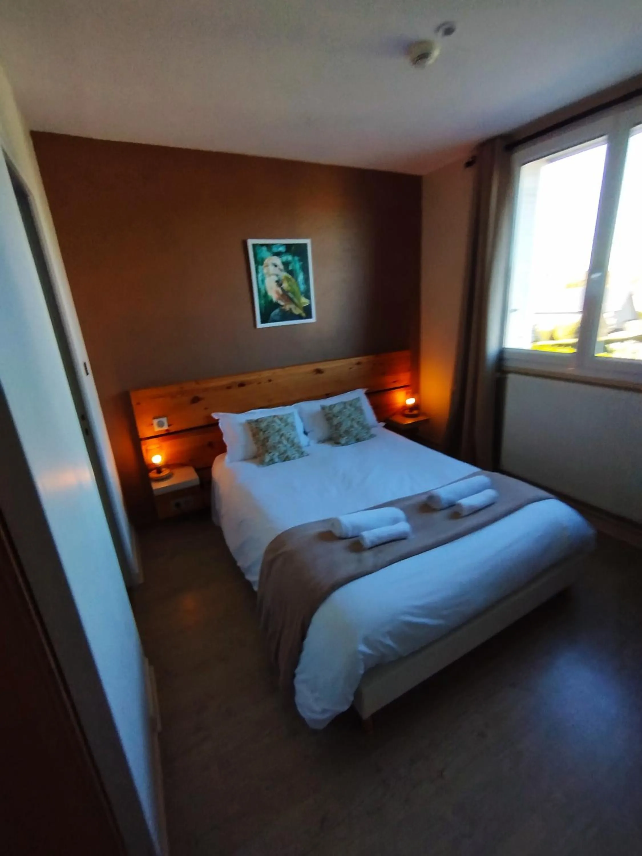 Bedroom, Bed in CONTACT HOTEL LE BOIS SAUVAGE