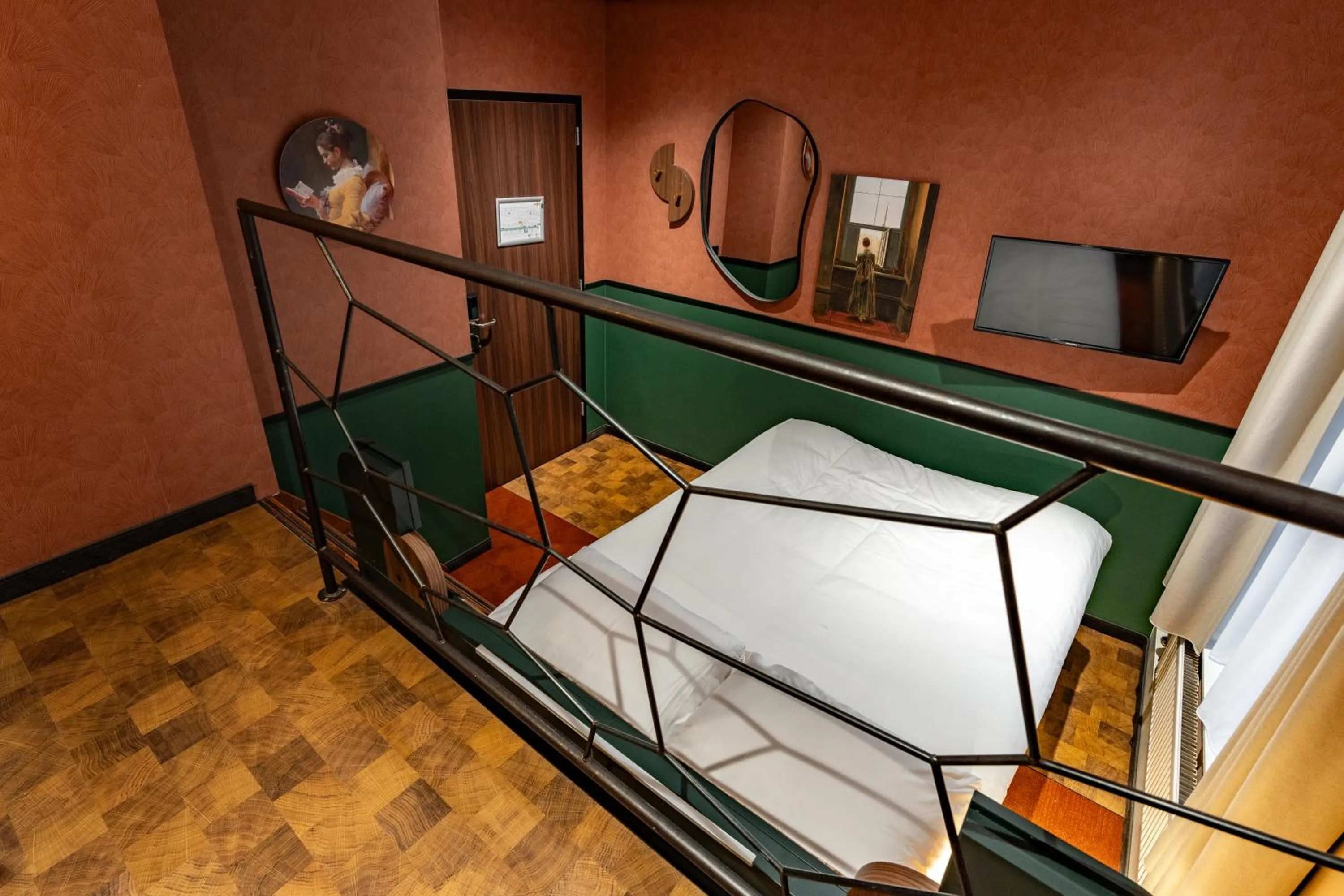 Bed in Martini Hotel
