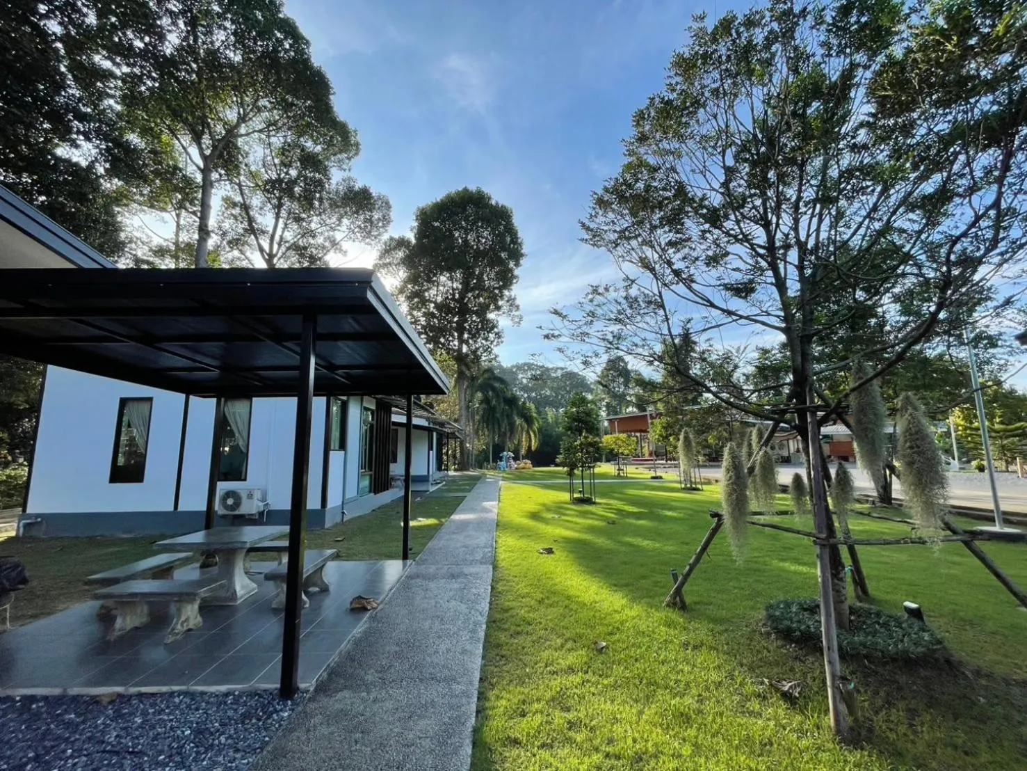 Inner courtyard view in Suptara Resort