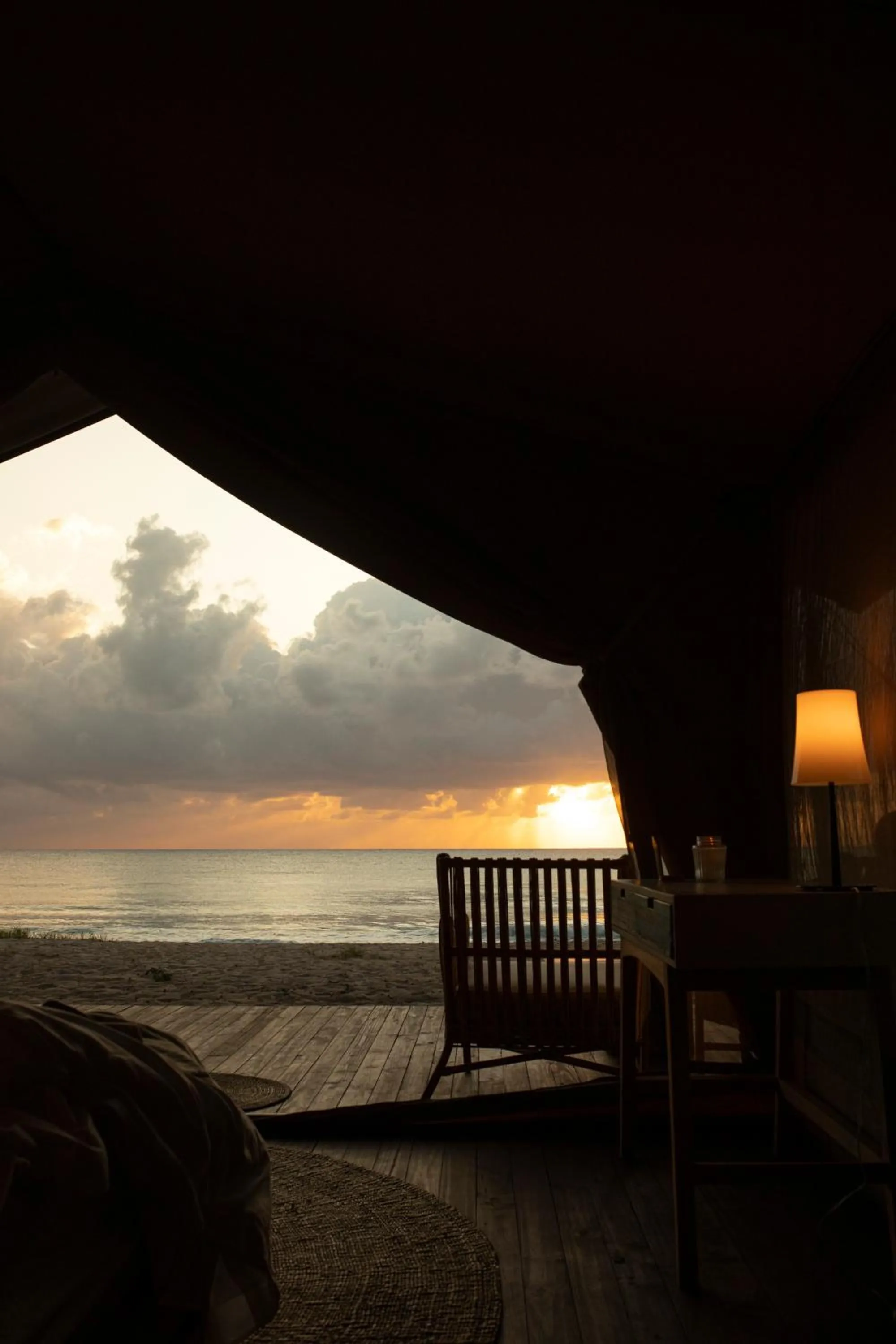 Sea view, Bed in The Overhang