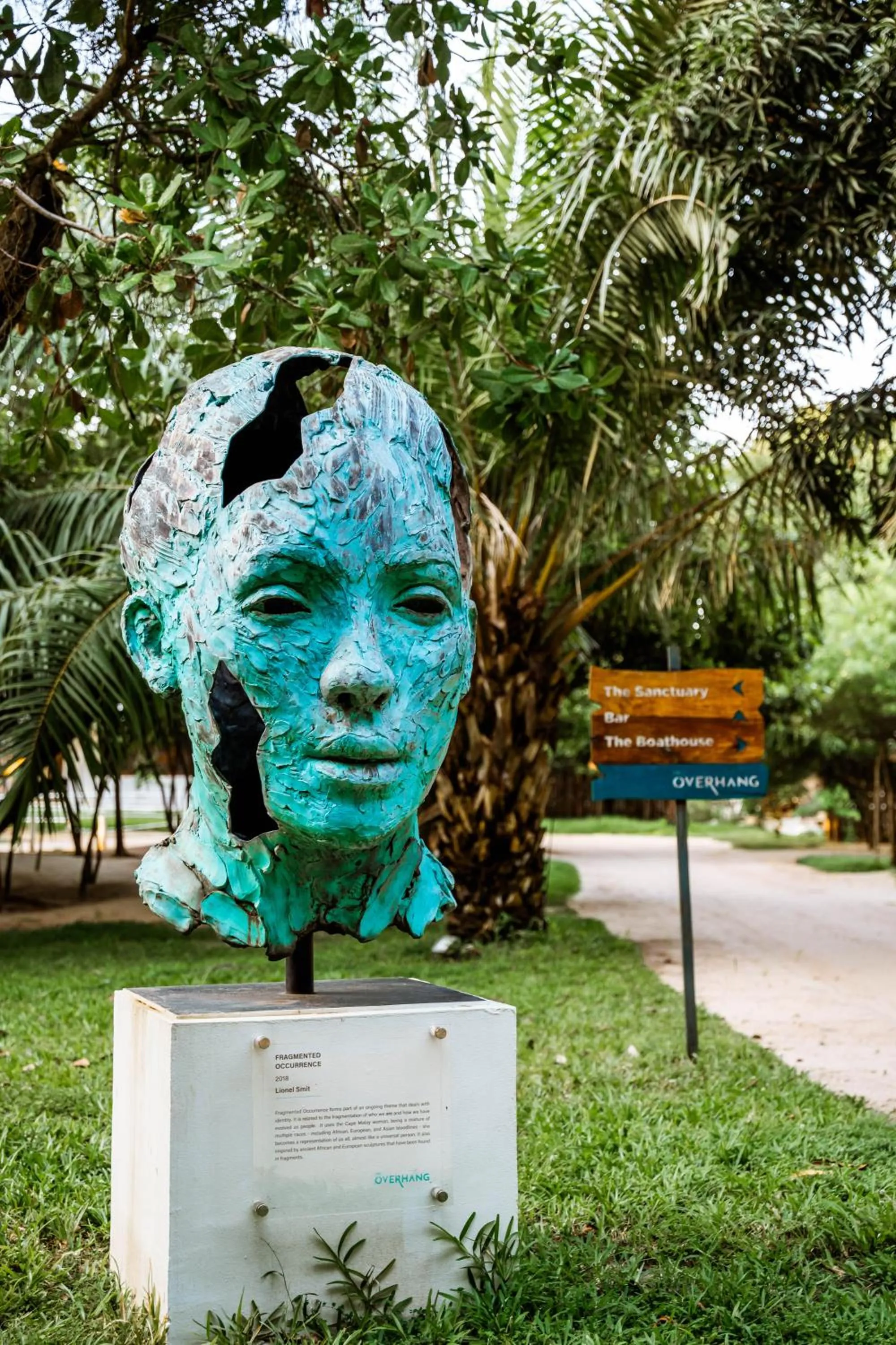 Decorative detail in The Overhang