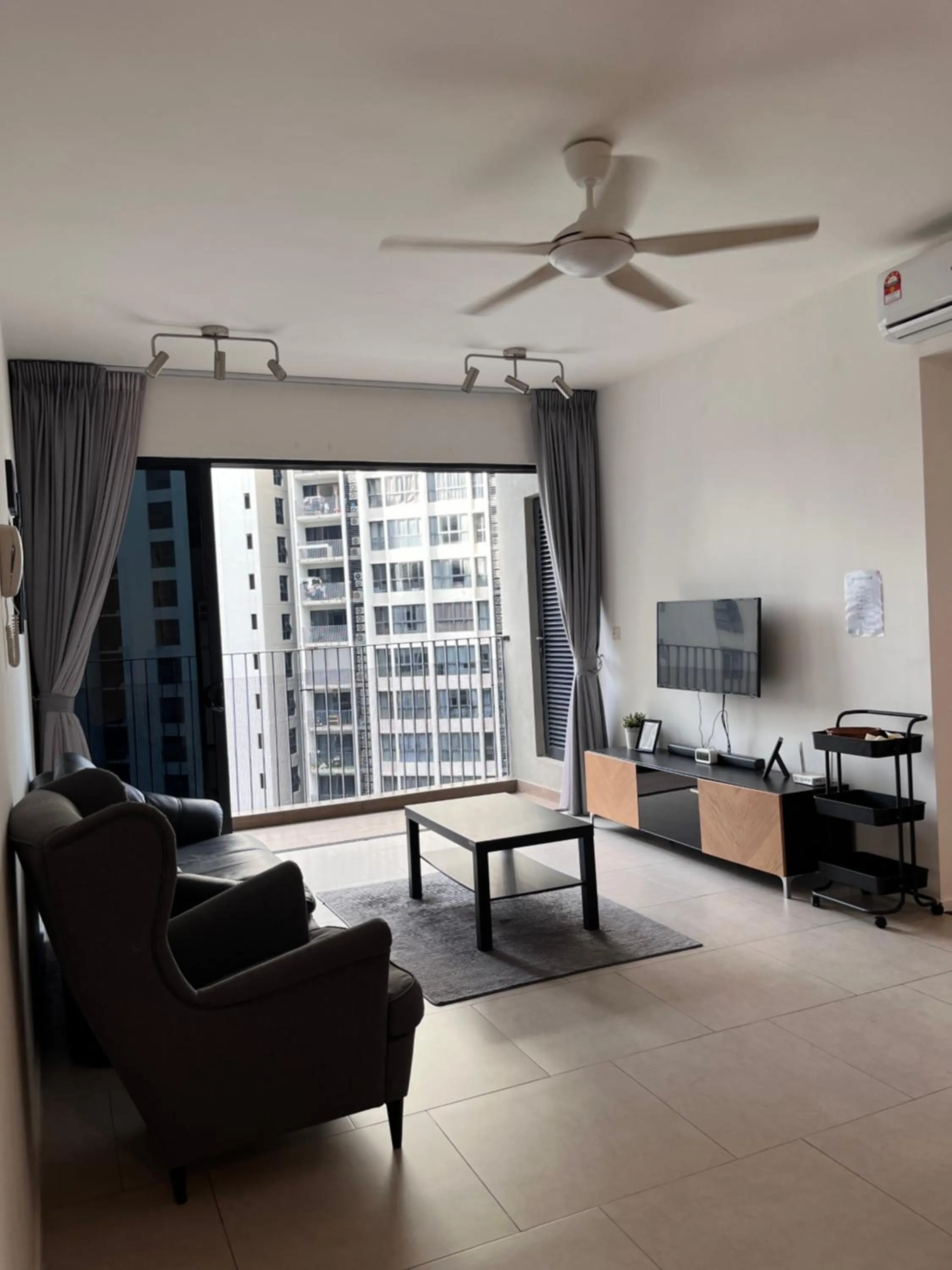 Living room in Geo Bukit Rimau Apartment