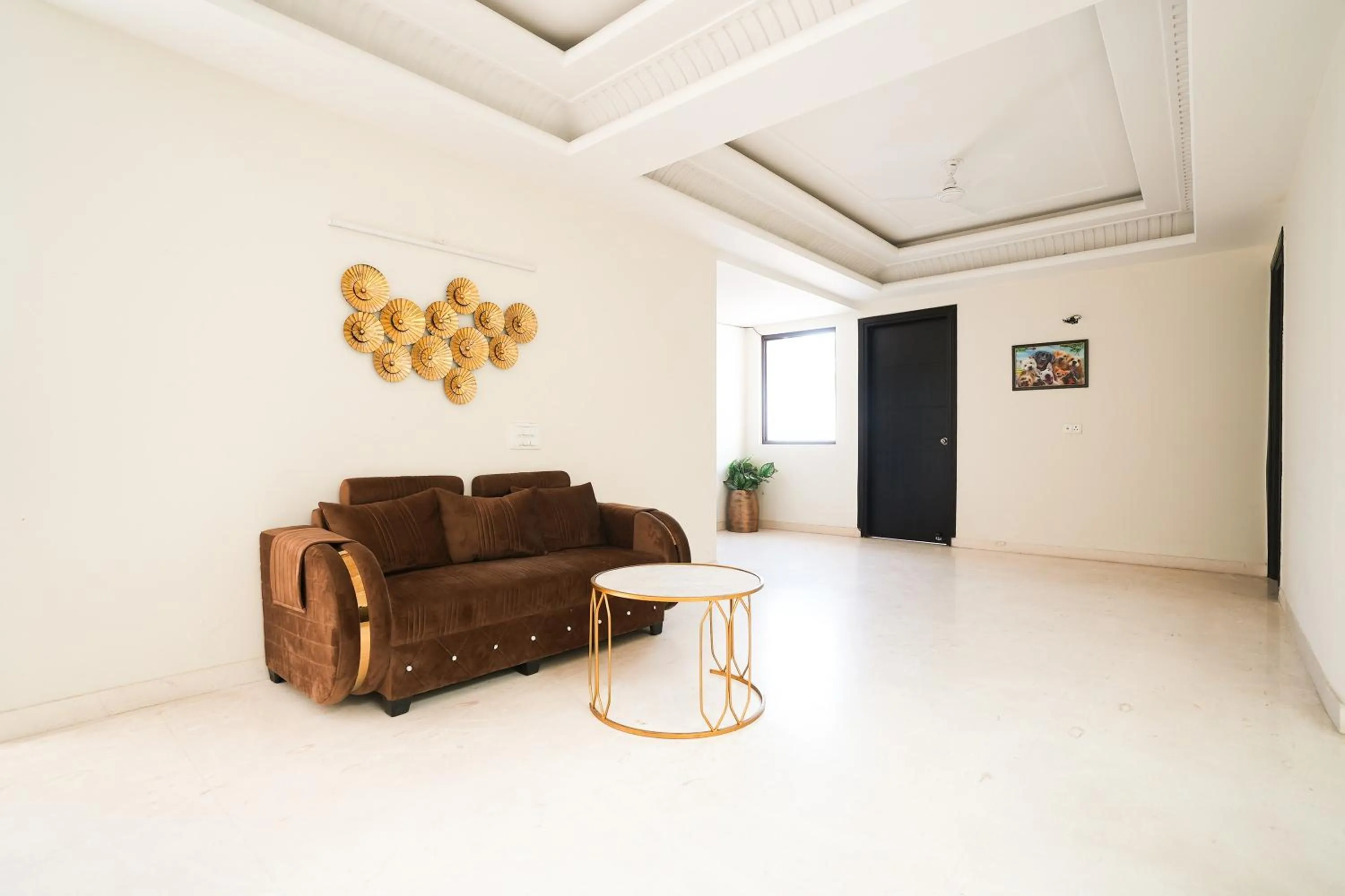 Seating area in HOTEL A.P RESIDENCY