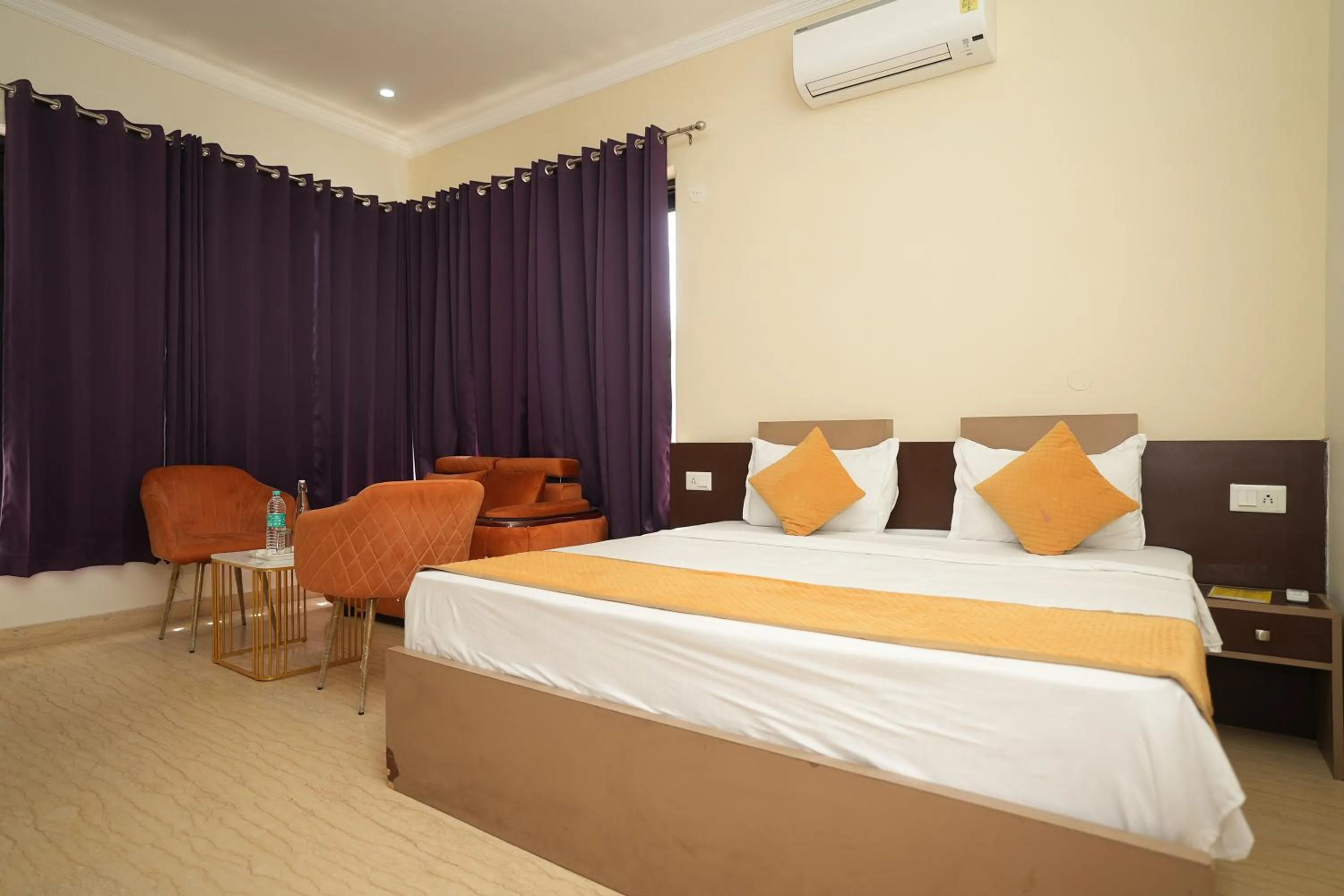 Bed in HOTEL A.P RESIDENCY