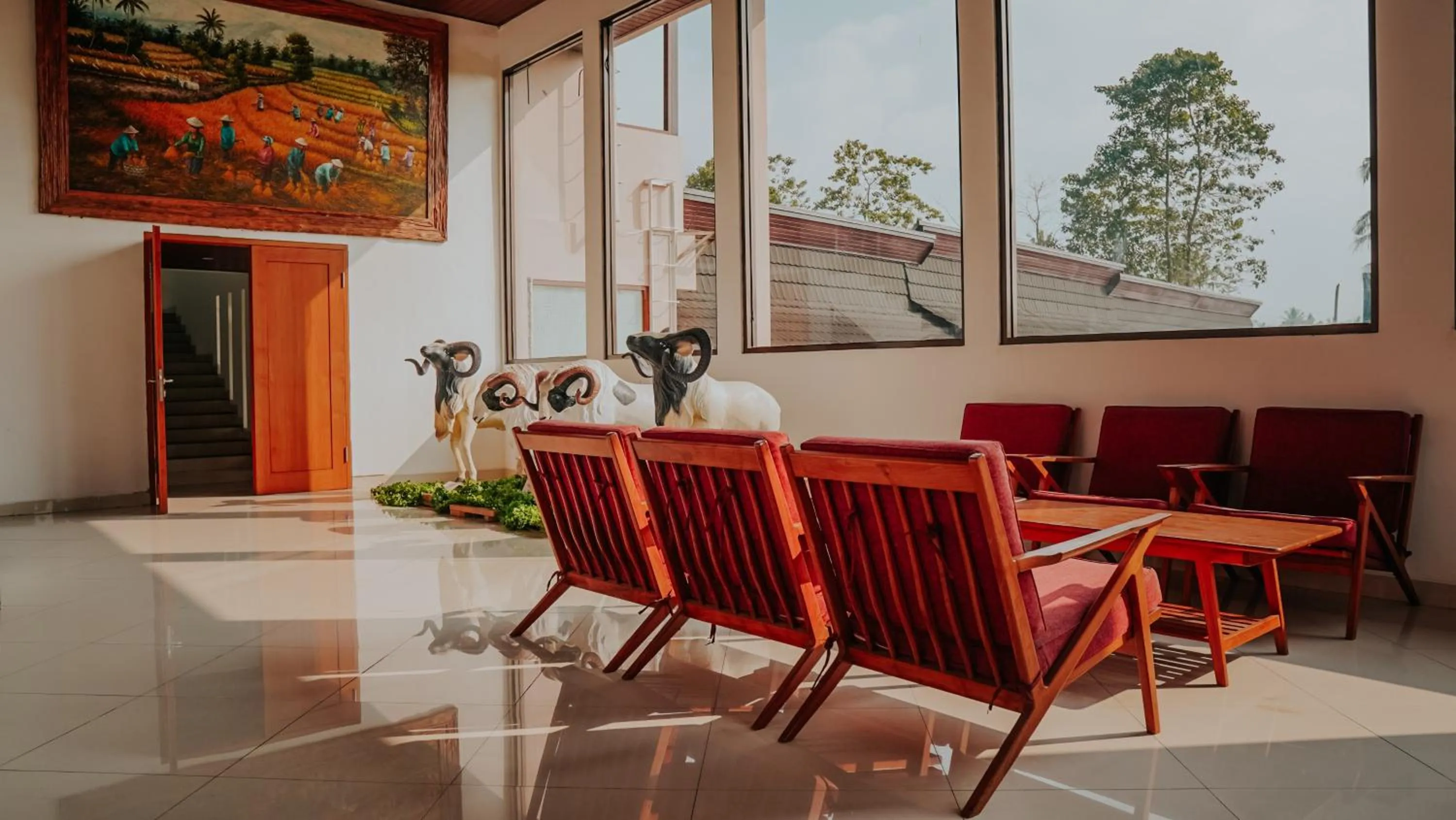 Lobby or reception in Villa Rancabango Hotel & Resort Garut