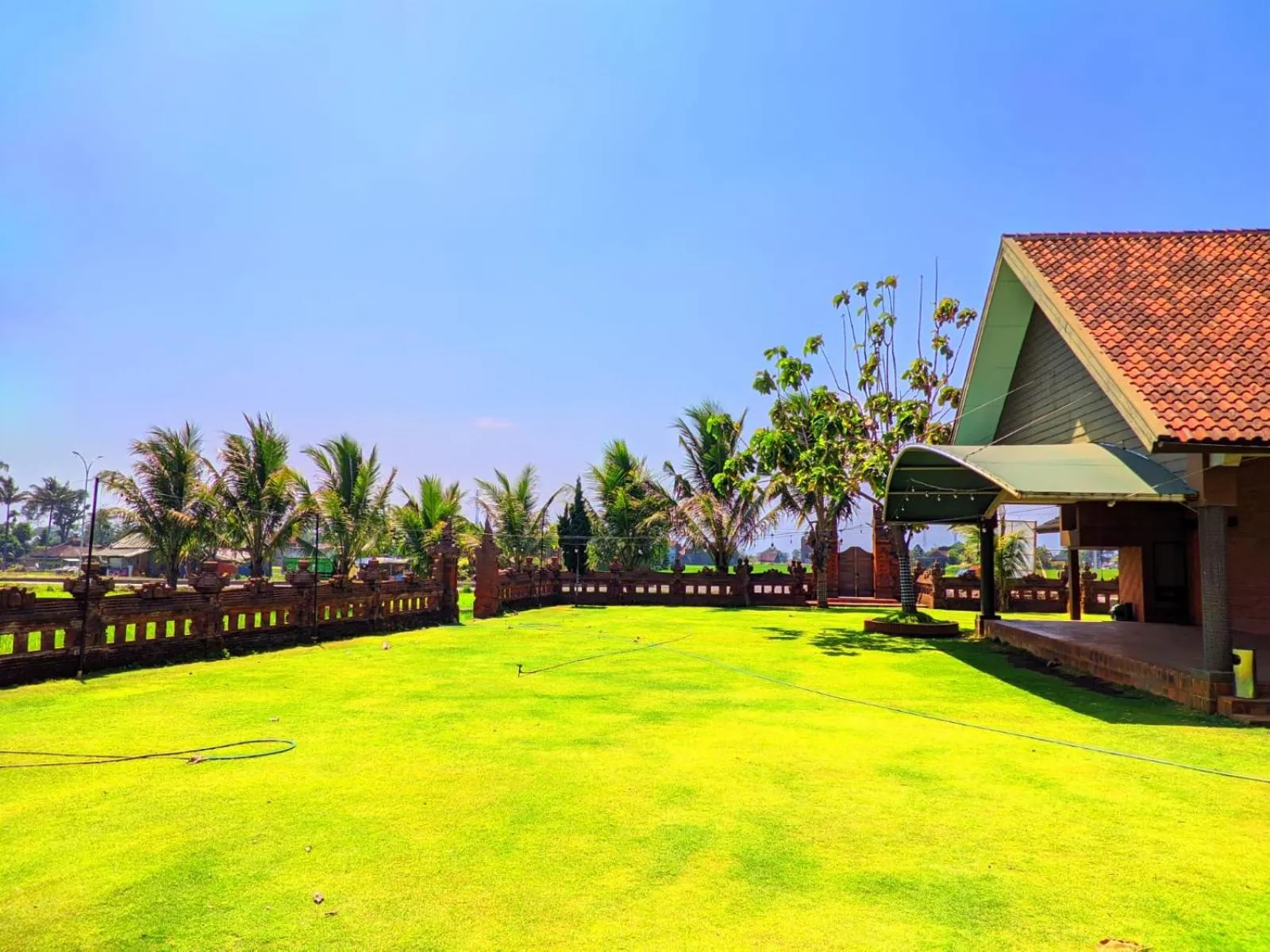 Garden in Villa Rancabango Hotel & Resort Garut