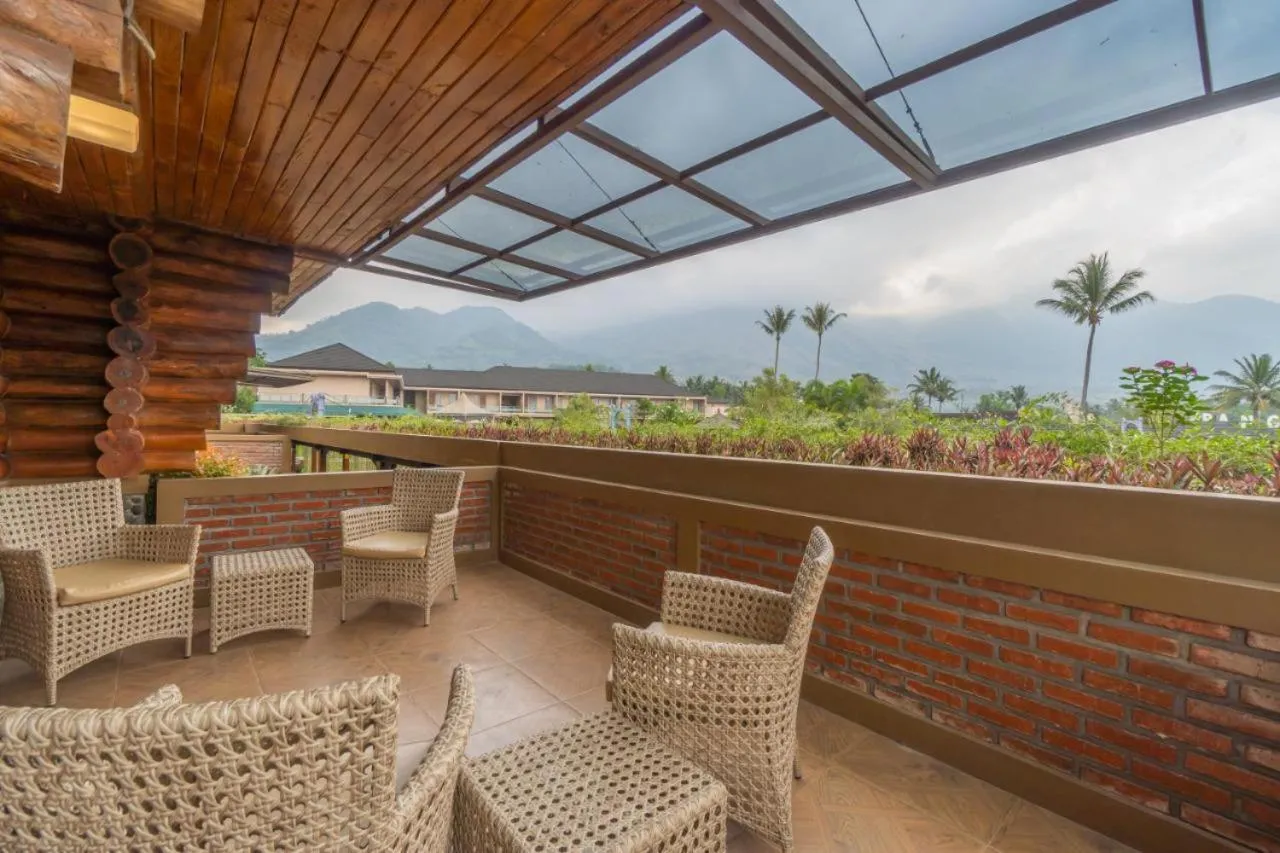 Balcony/Terrace in Villa Rancabango Hotel & Resort Garut
