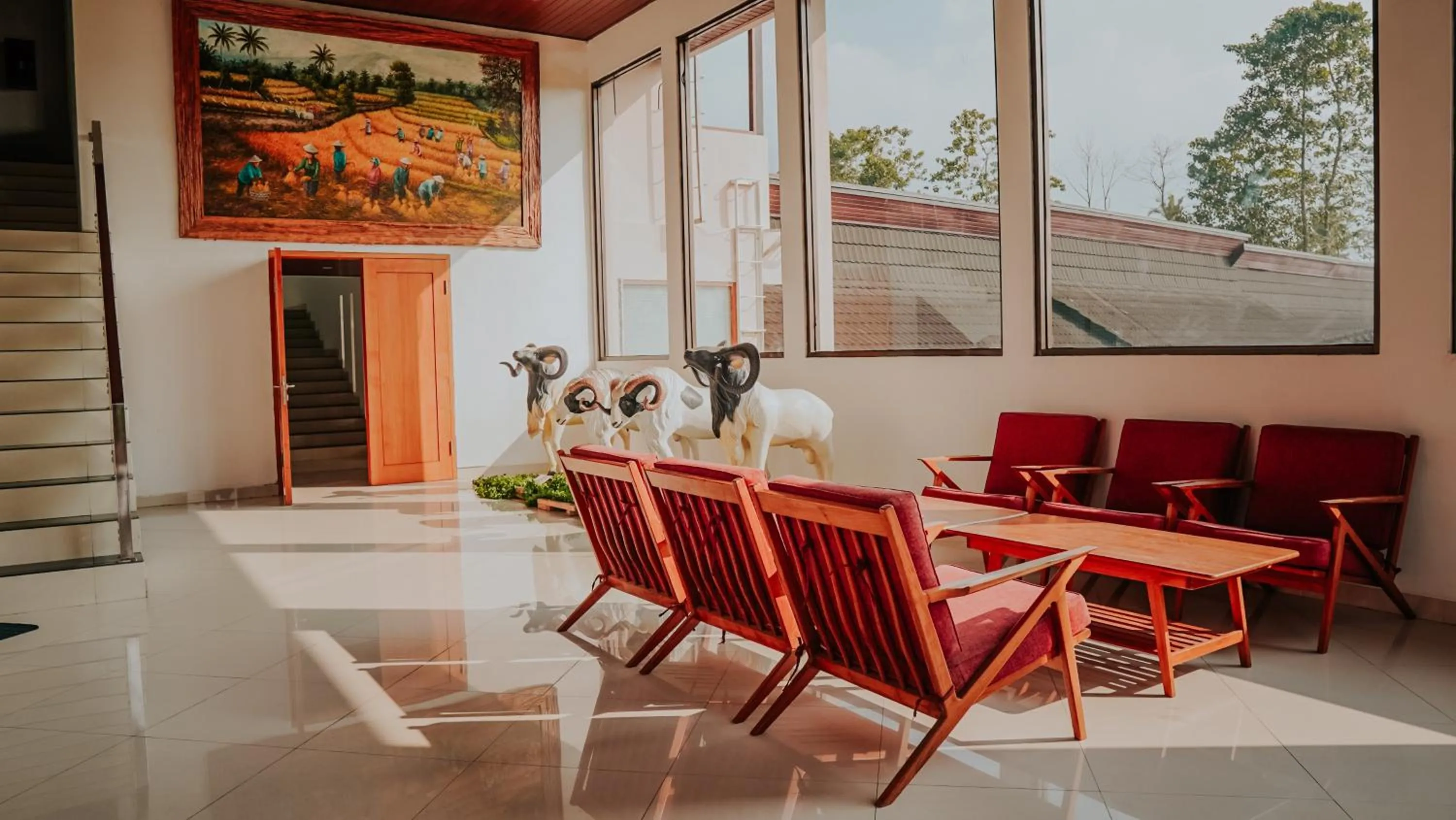 Lobby or reception in Villa Rancabango Hotel & Resort Garut