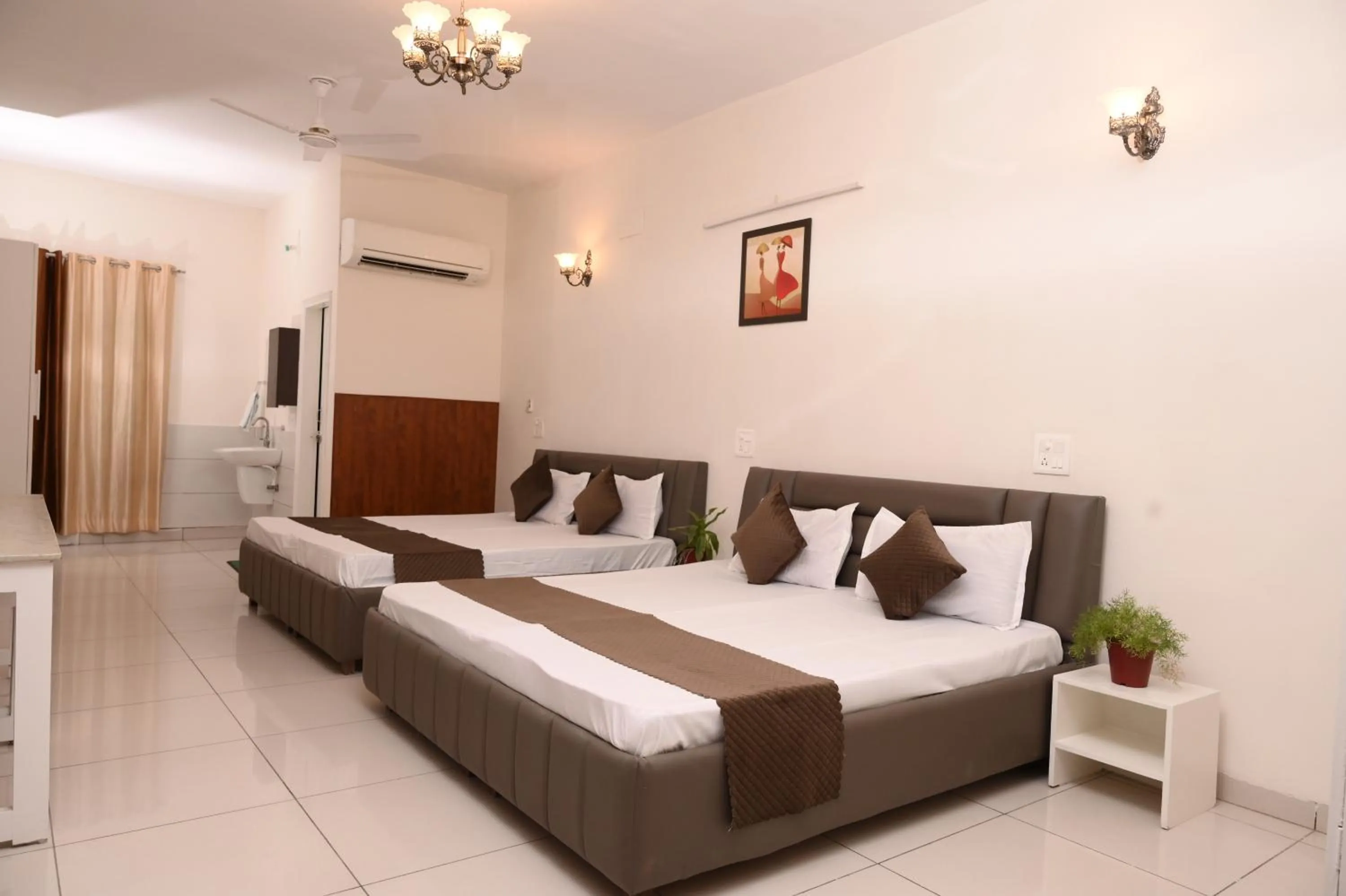 Photo of the whole room, Bed in PATIALA INN