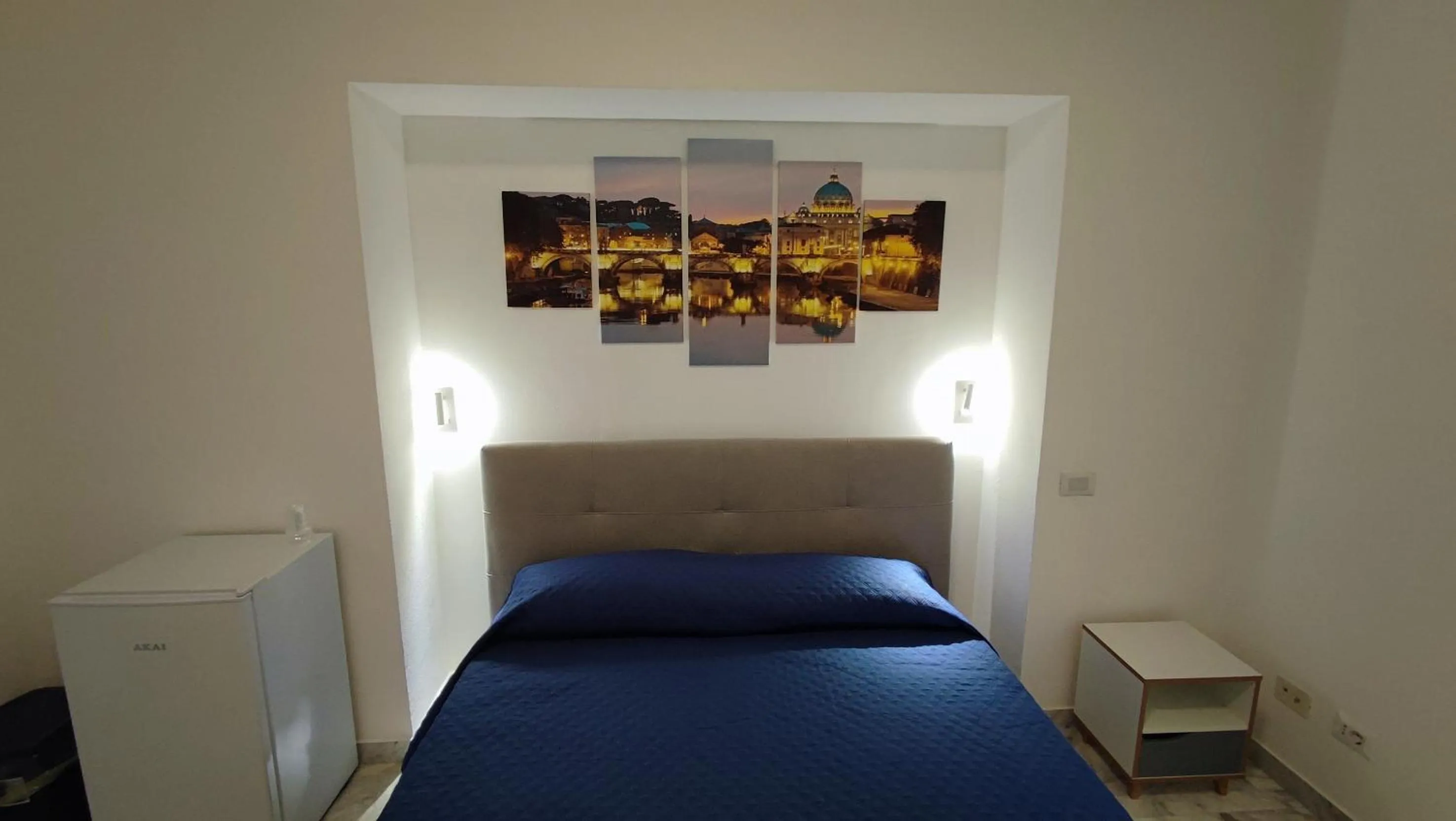 View (from property/room), Bed in VATICAN GREEN GARDEN