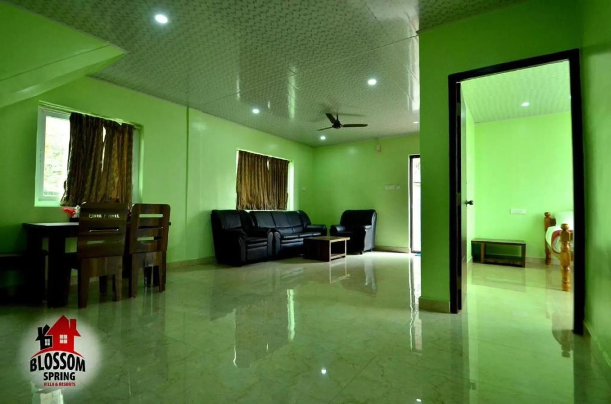 Living room in Blossom Spring Villa