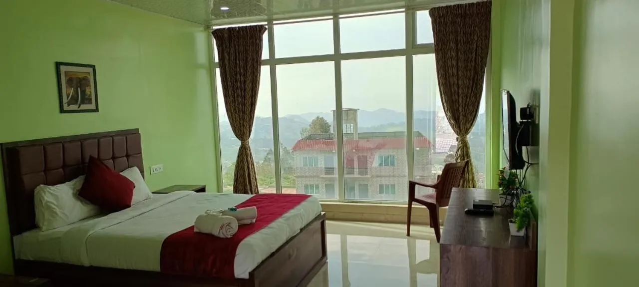 Bed in Blossom Spring Villa