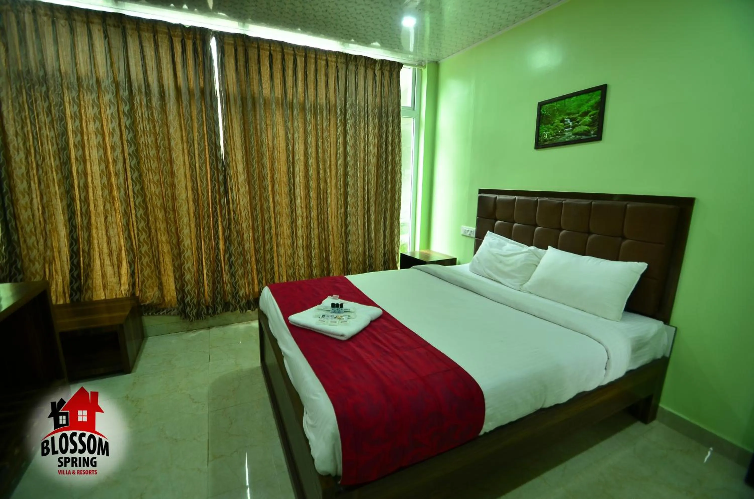 Bedroom, Bed in Blossom Spring Villa