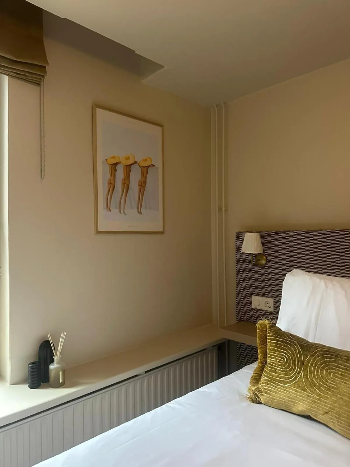 Bedroom, Bed in Hotel Atlas Vondelpark