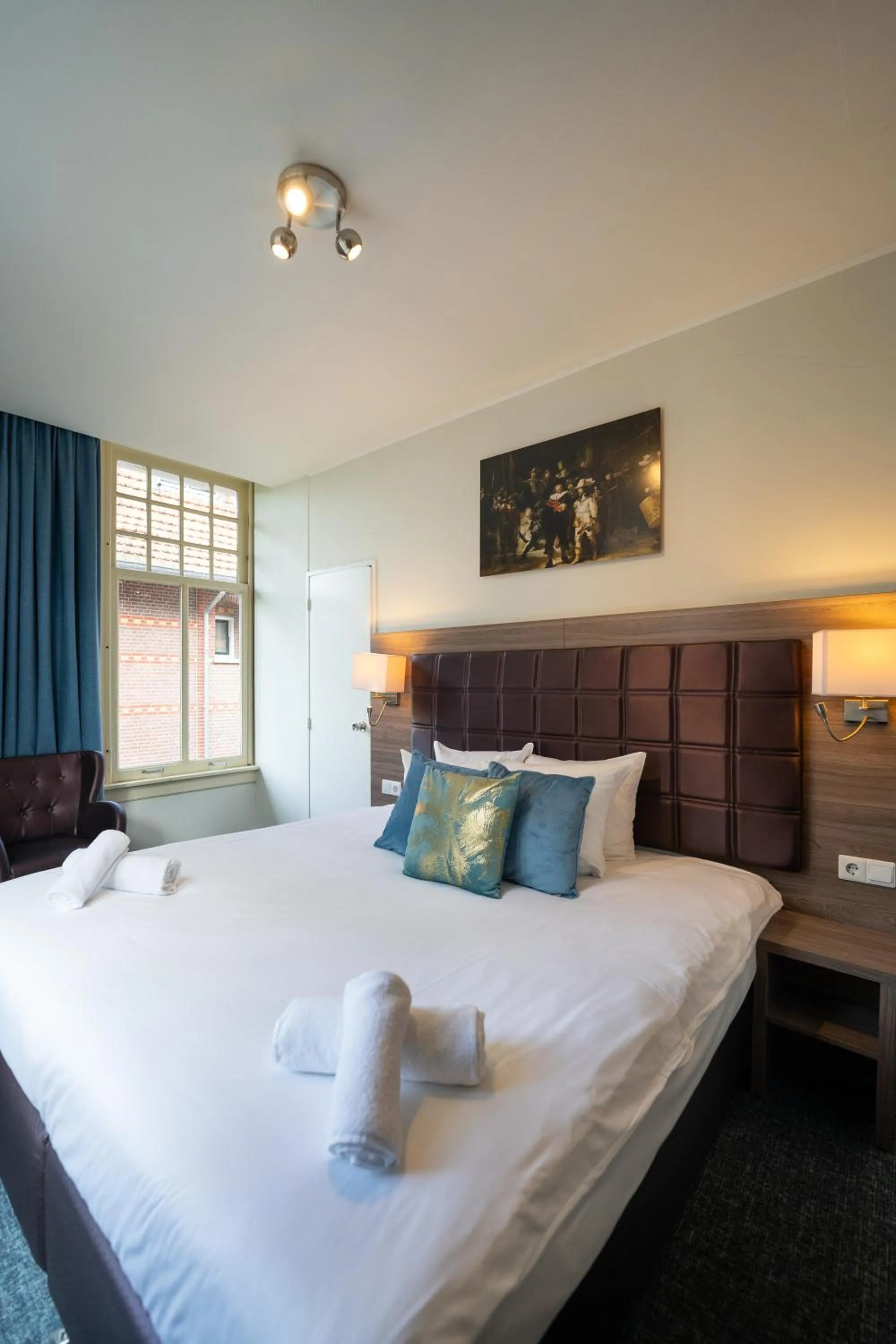 Bedroom, Bed in Hotel Atlas Vondelpark