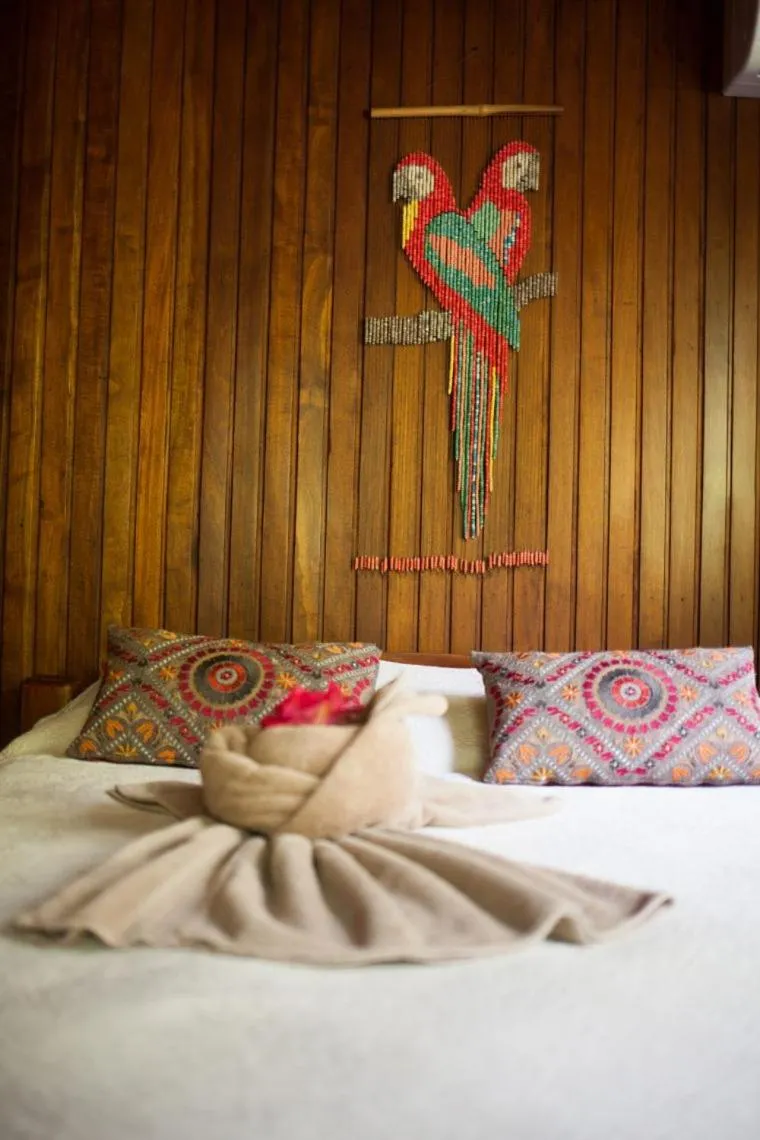 Bed in Hotel Amor de Mar